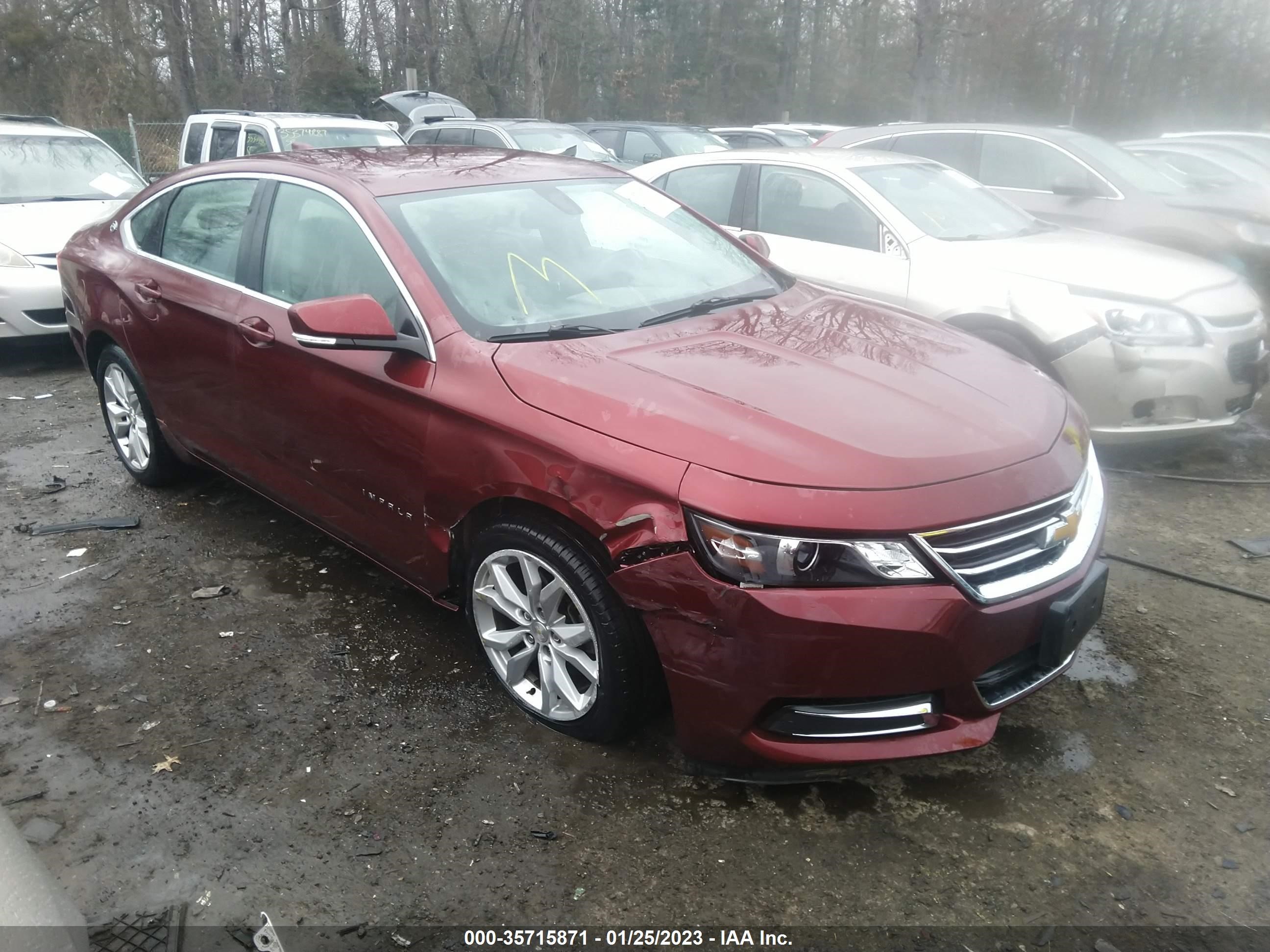 CHEVROLET IMPALA 2016 1g1115s39gu137231