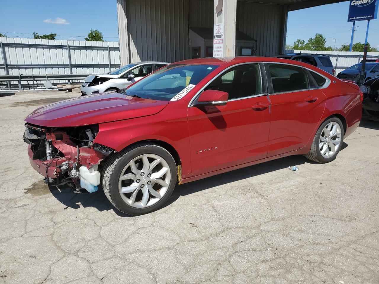 CHEVROLET IMPALA 2014 1g1115sl2eu107341