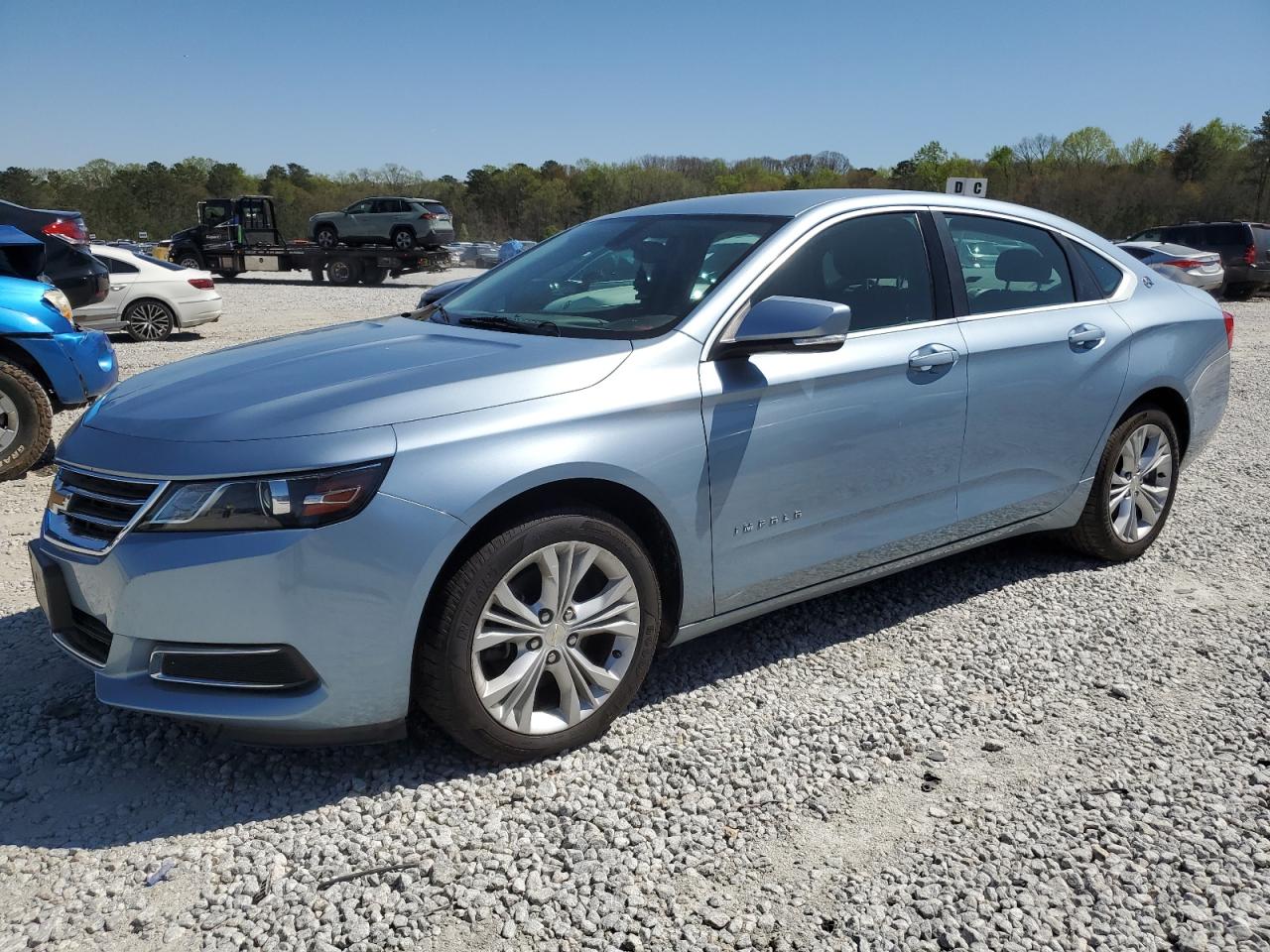 CHEVROLET IMPALA 2014 1g1115slxeu171210