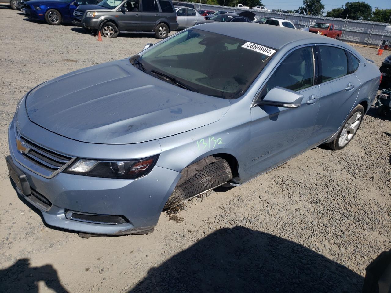 CHEVROLET IMPALA 2015 1g1125s30fu143429