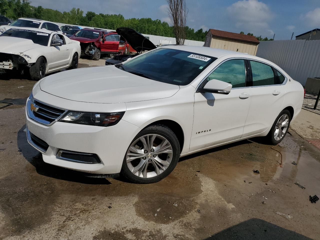 CHEVROLET IMPALA 2015 1g1125s37fu138633