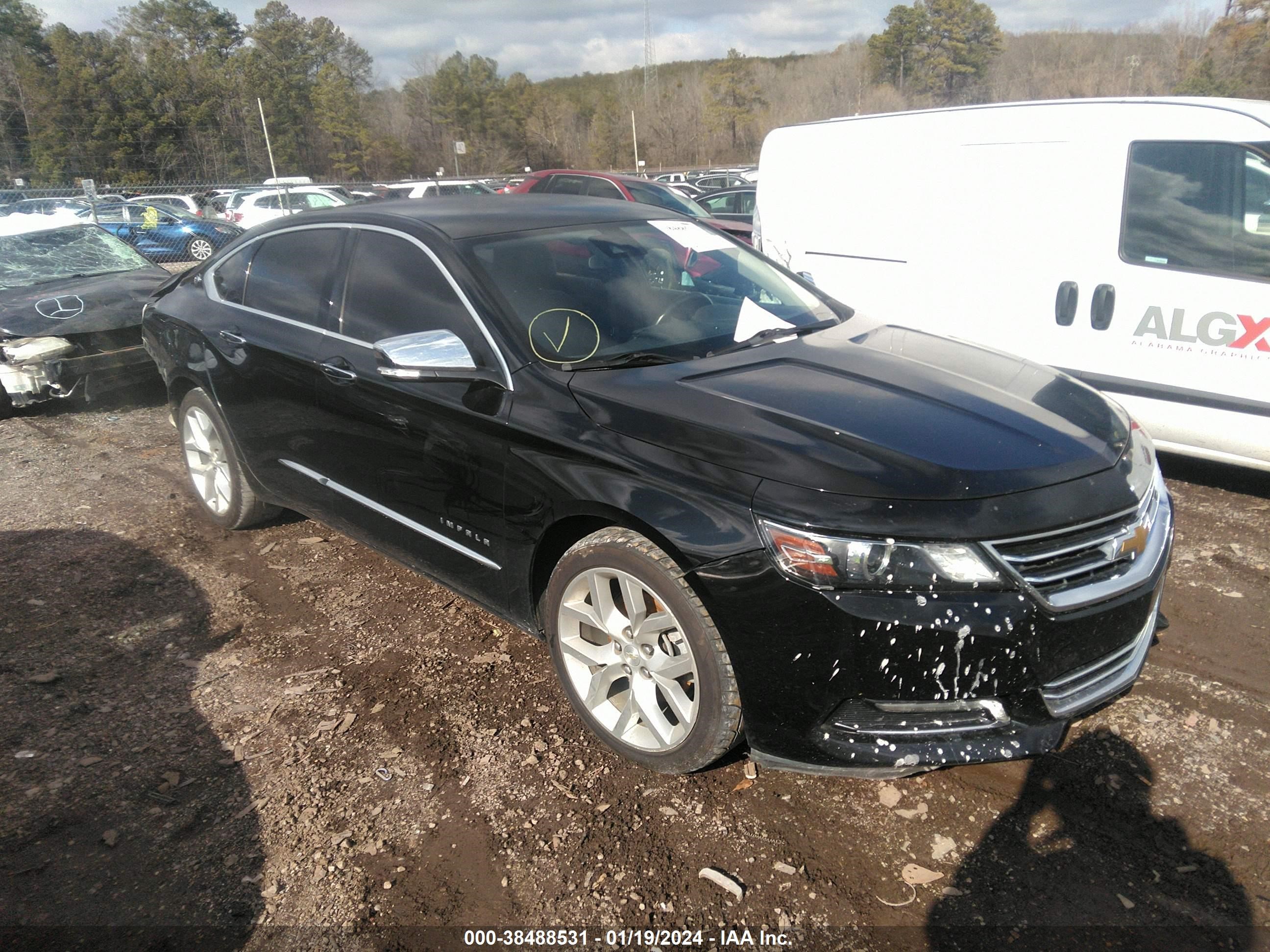 CHEVROLET IMPALA 2017 1g1145s35hu192123