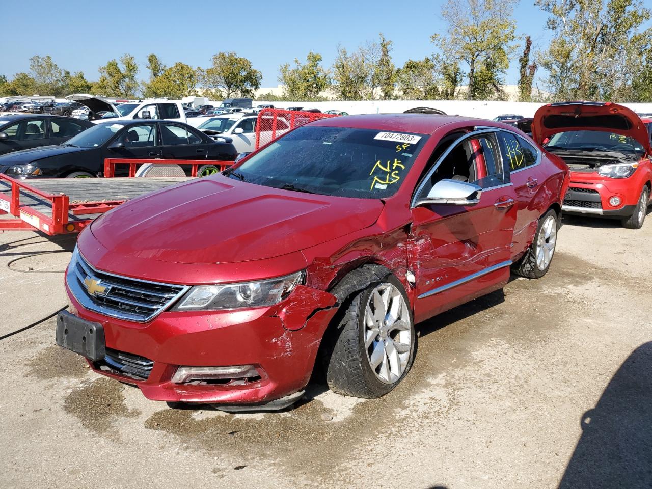 CHEVROLET IMPALA 2014 1g1145sl6eu123257