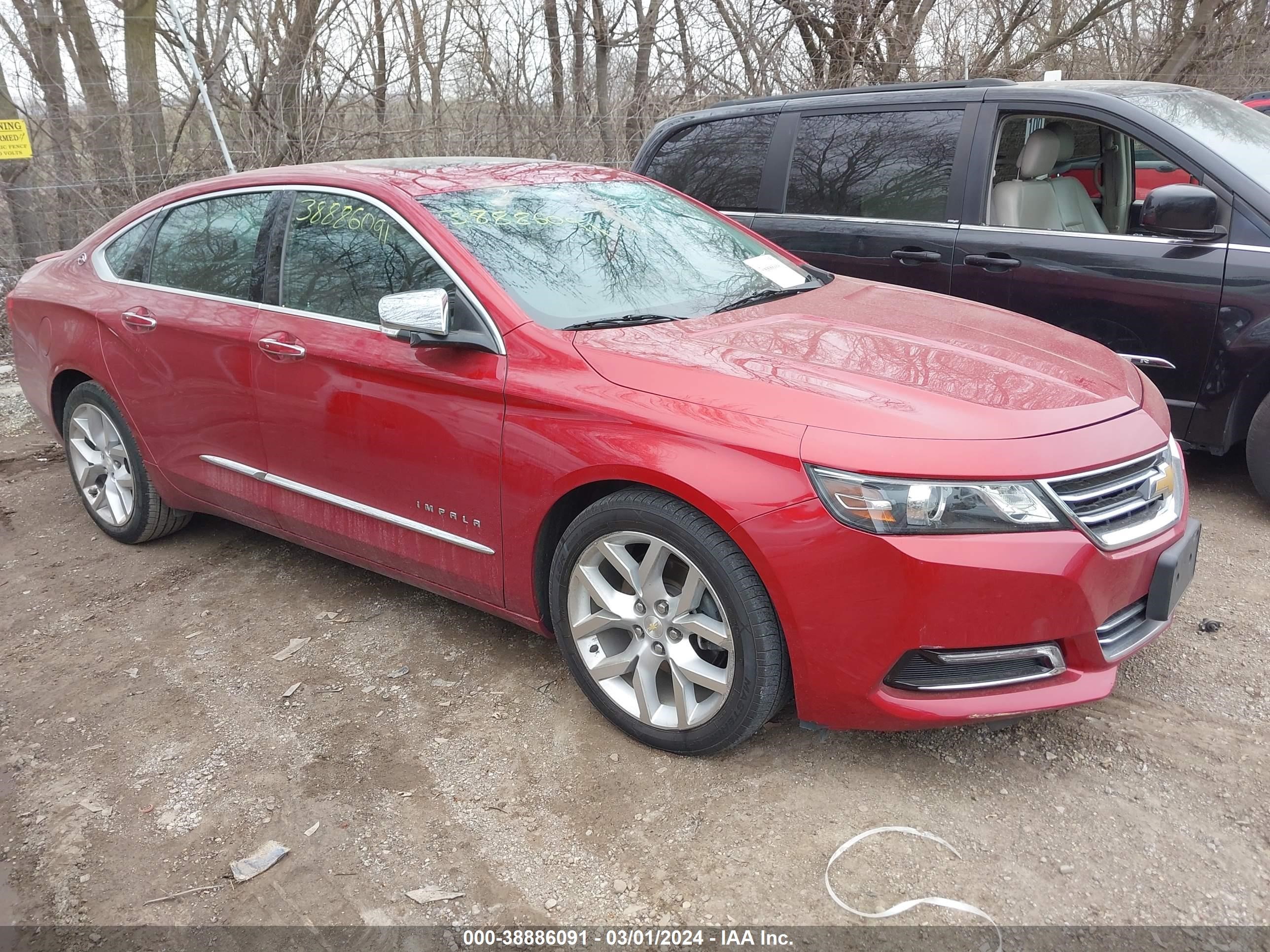 CHEVROLET IMPALA 2014 1g1155s37eu125032