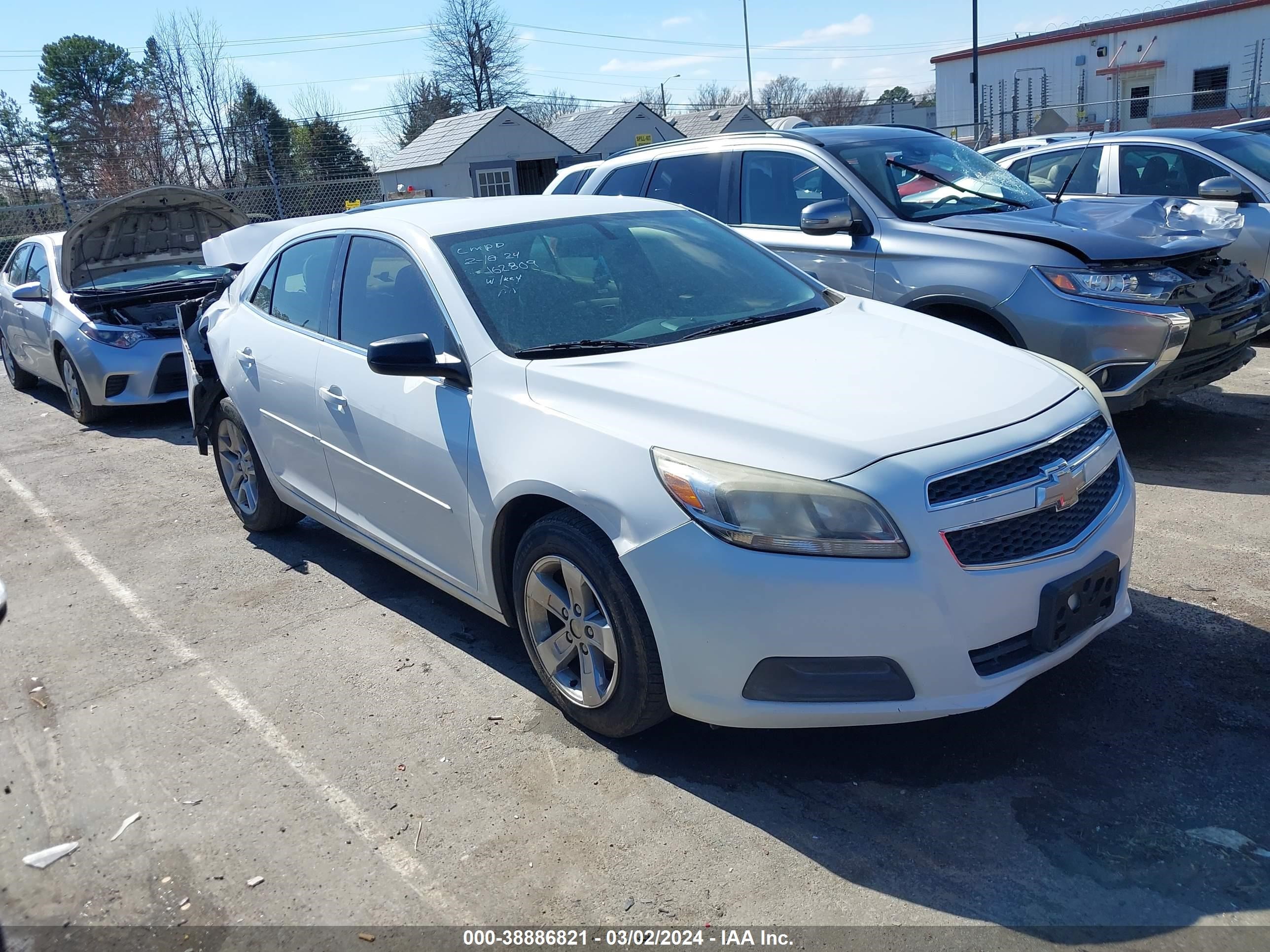 CHEVROLET MALIBU 2013 1g11a5sa2df162809