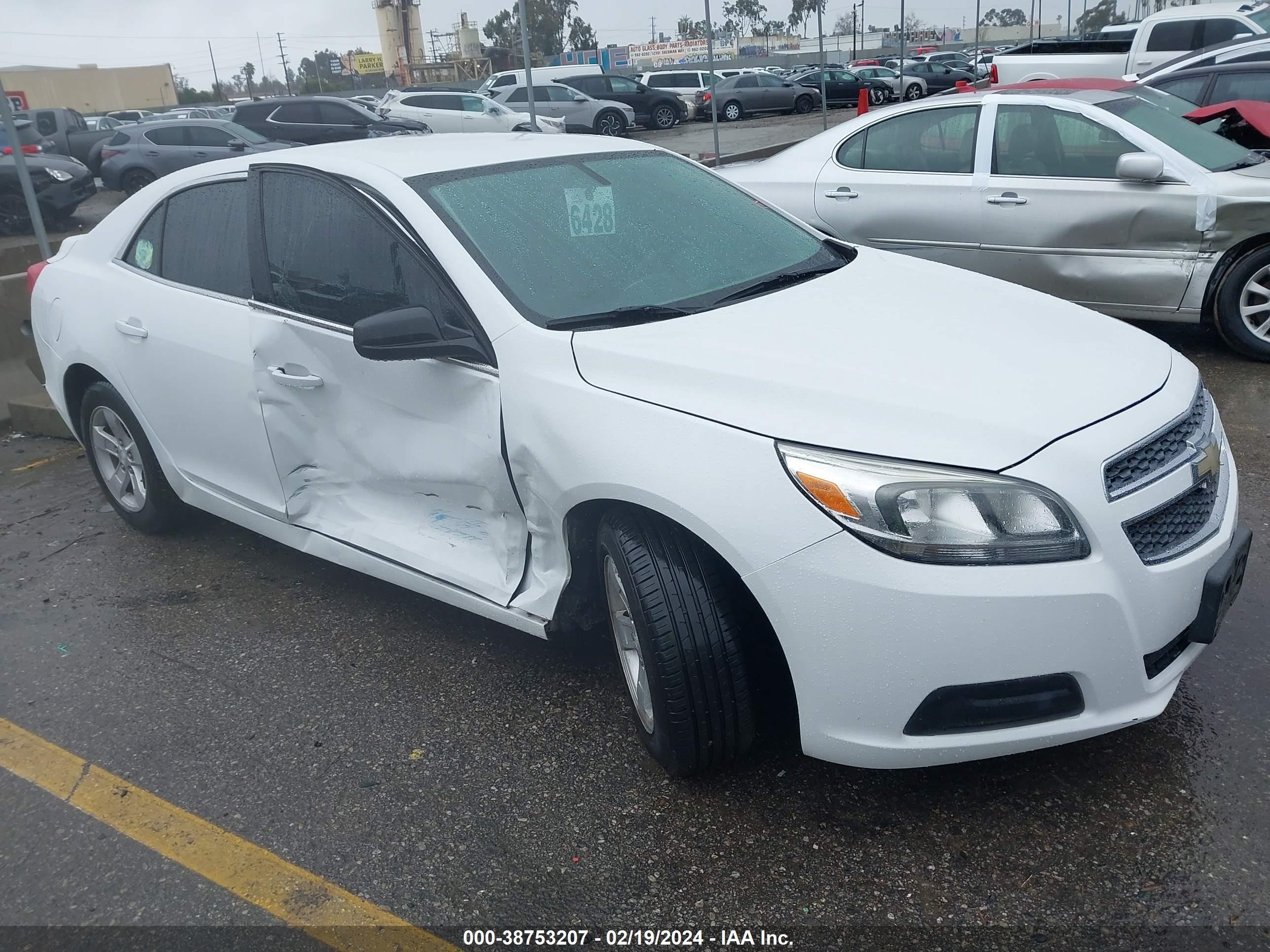 CHEVROLET MALIBU 2013 1g11a5sa2df199486