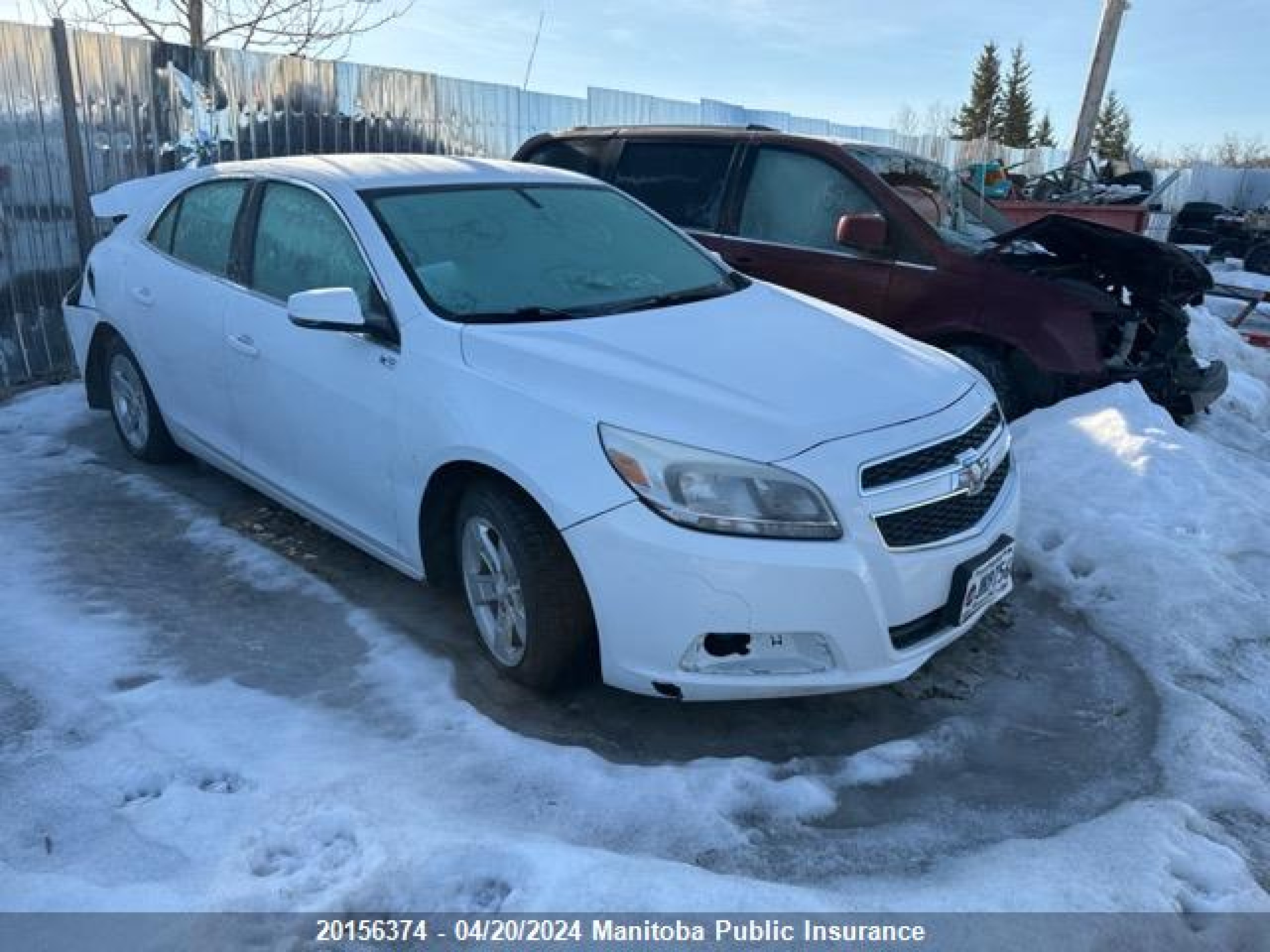 CHEVROLET MALIBU 2013 1g11a5sa7df319296