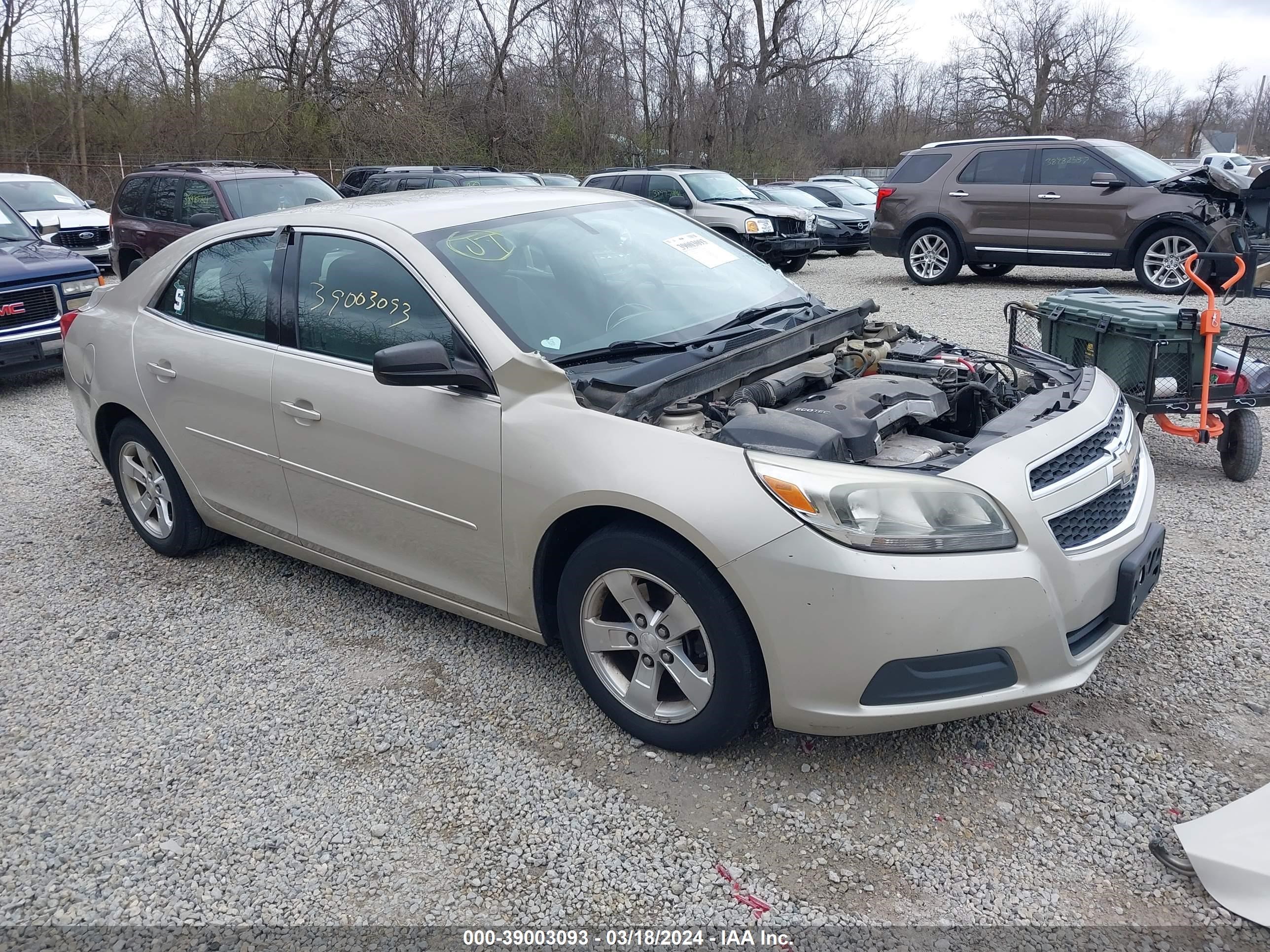 CHEVROLET MALIBU 2013 1g11b5sa0df214659