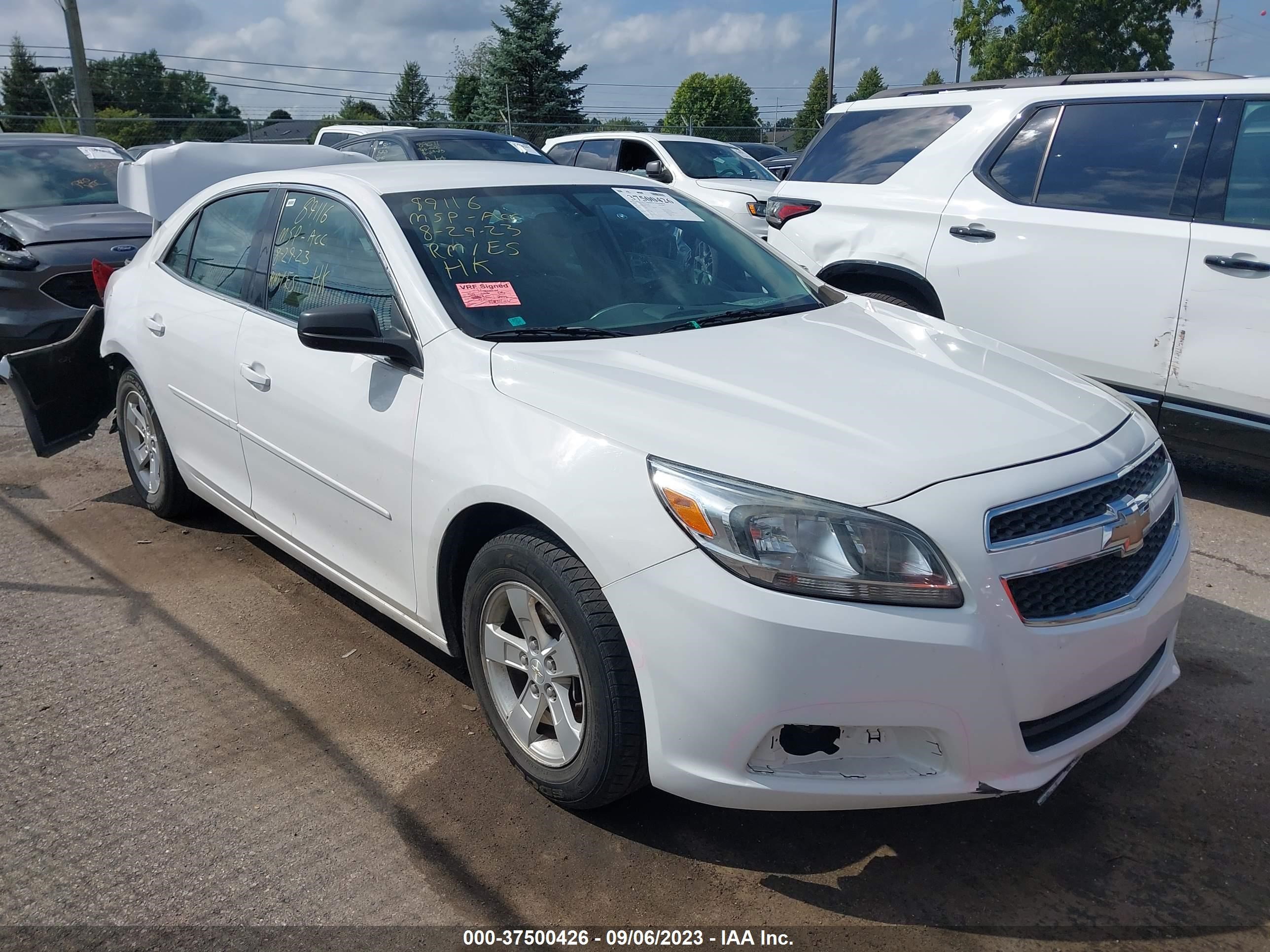 CHEVROLET MALIBU 2013 1g11b5sa0df356266