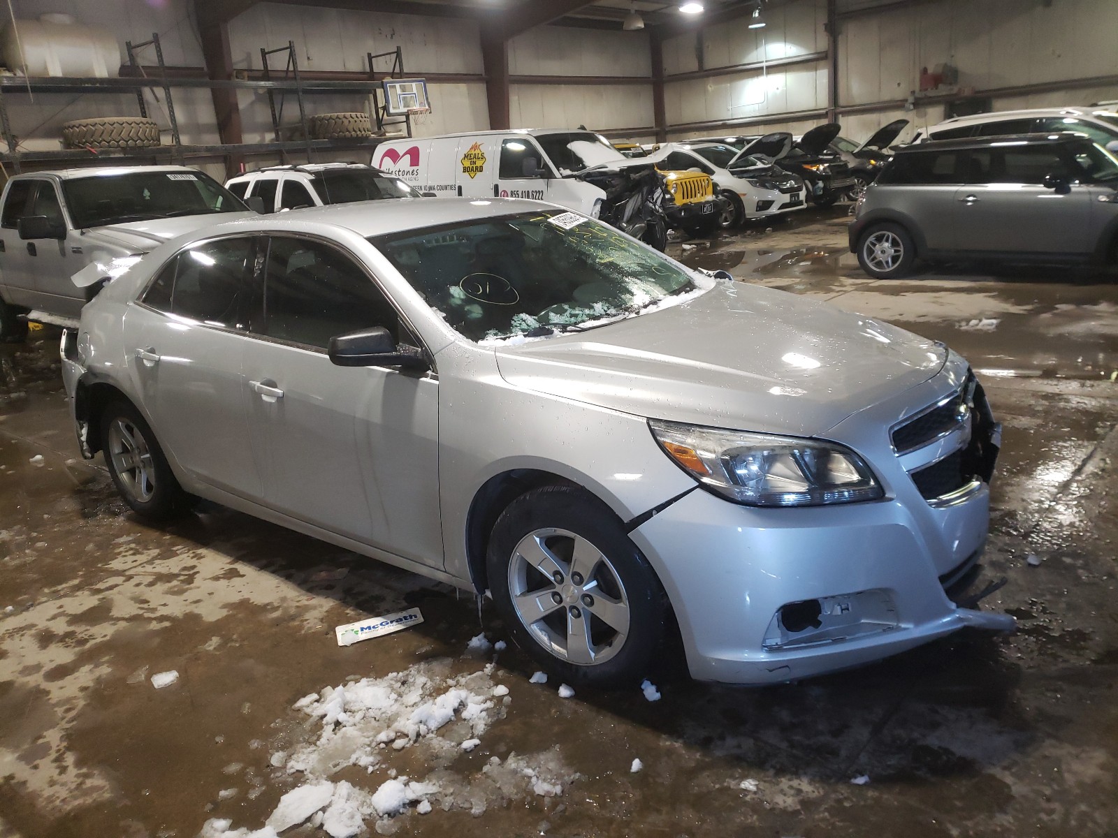 CHEVROLET MALIBU LS 2013 1g11b5saxdf268552