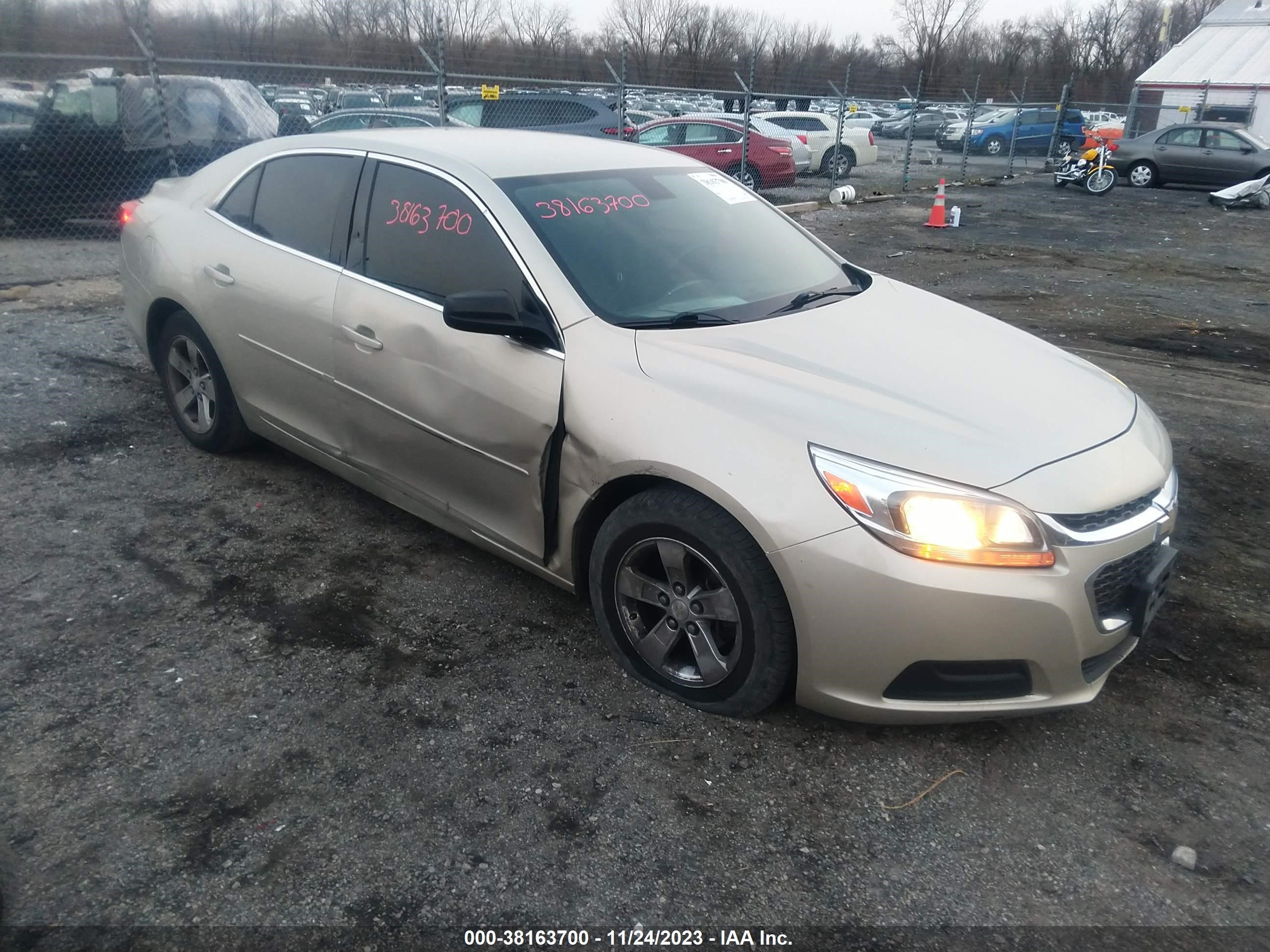 CHEVROLET MALIBU 2014 1g11b5sl0ef183416