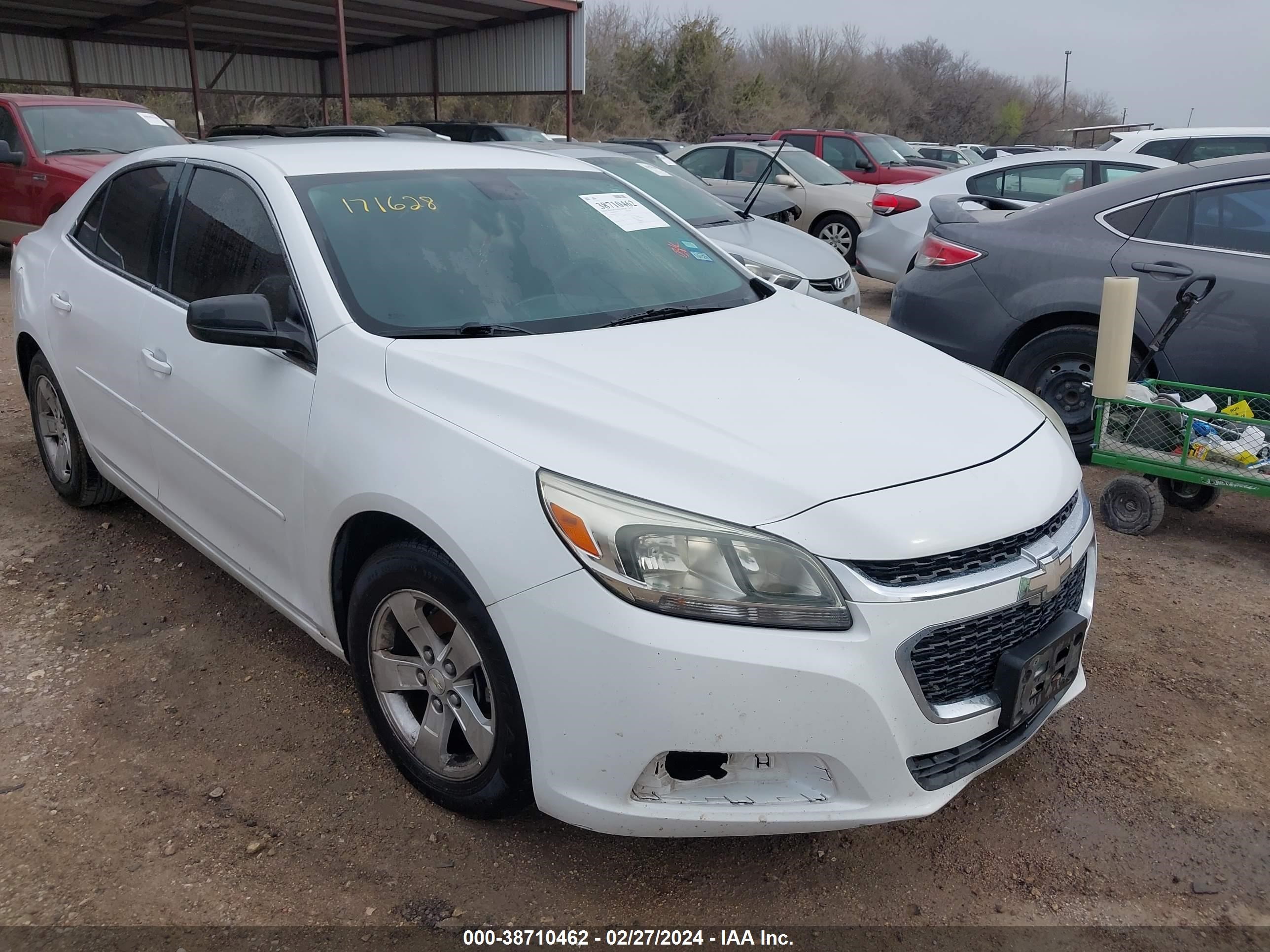 CHEVROLET MALIBU 2015 1g11b5sl8ff171628