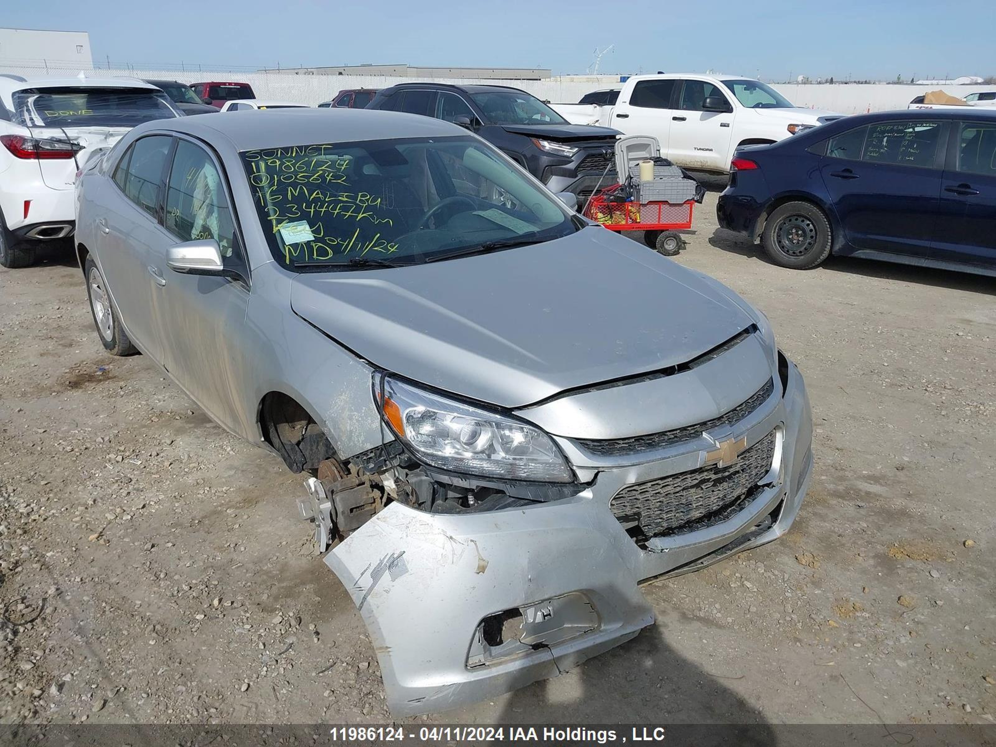 CHEVROLET MALIBU 2016 1g11c5sa6gf105642