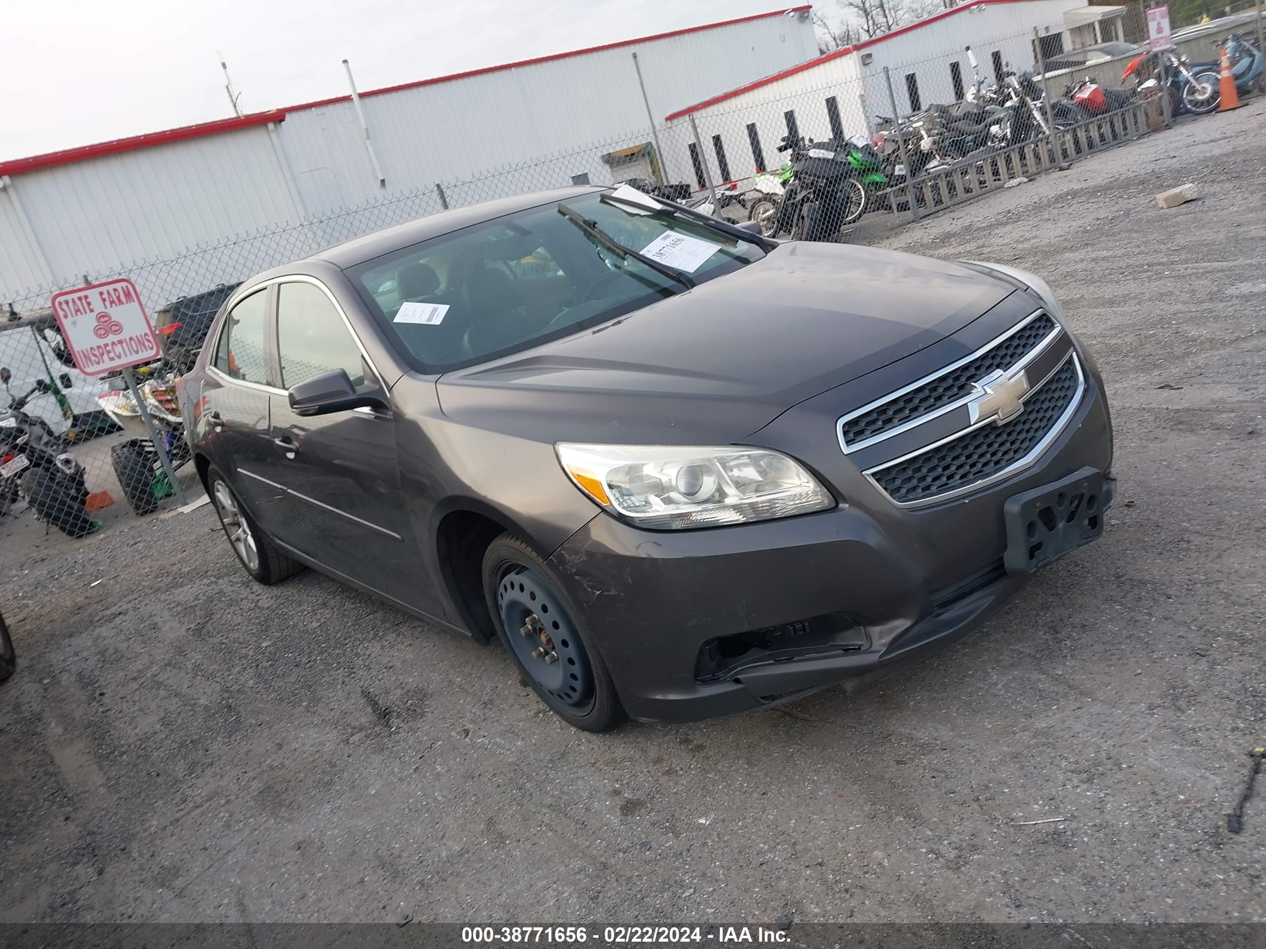 CHEVROLET MALIBU 2013 1g11c5sa8df283967