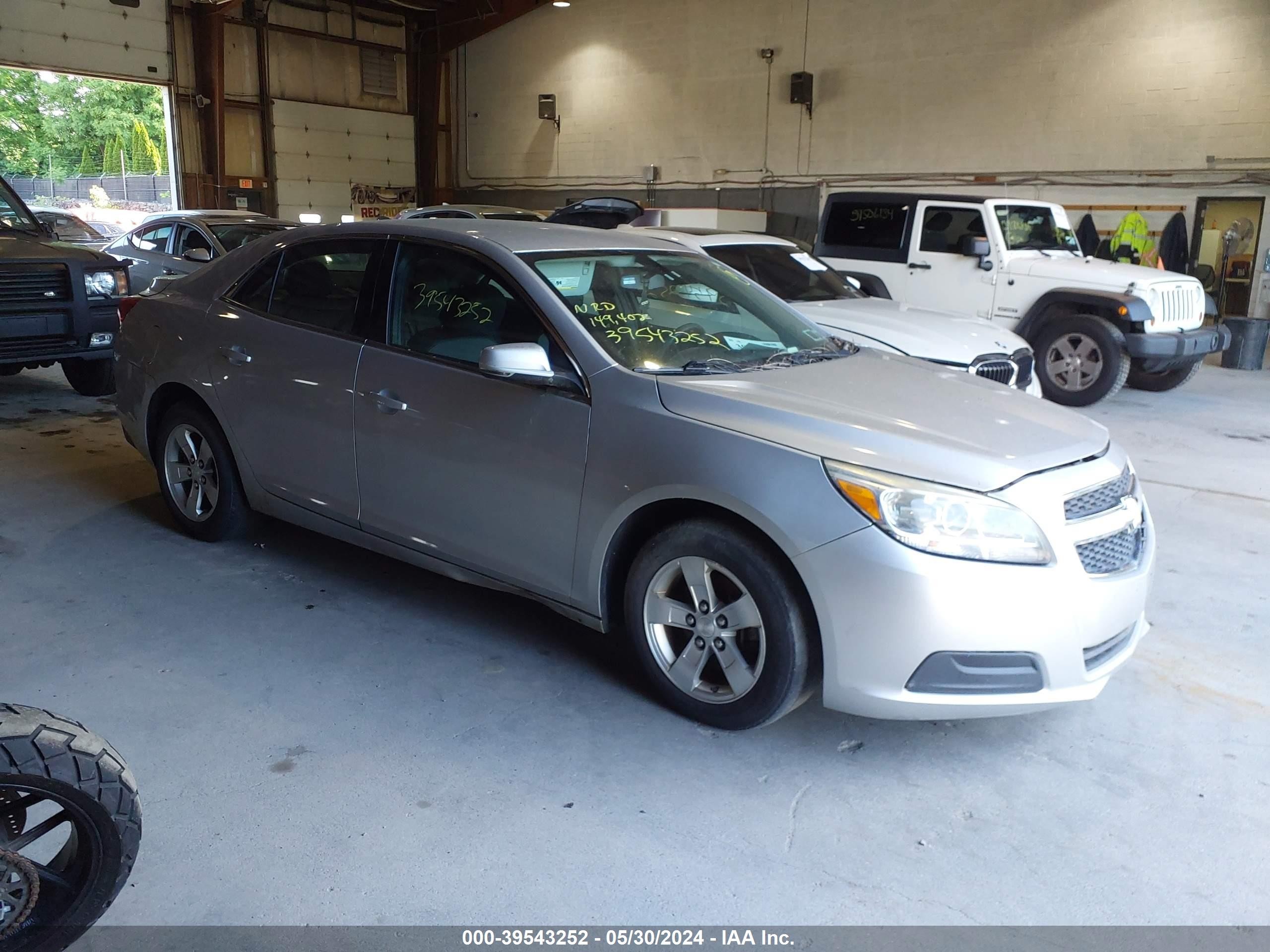 CHEVROLET MALIBU 2013 1g11c5sa9df267650