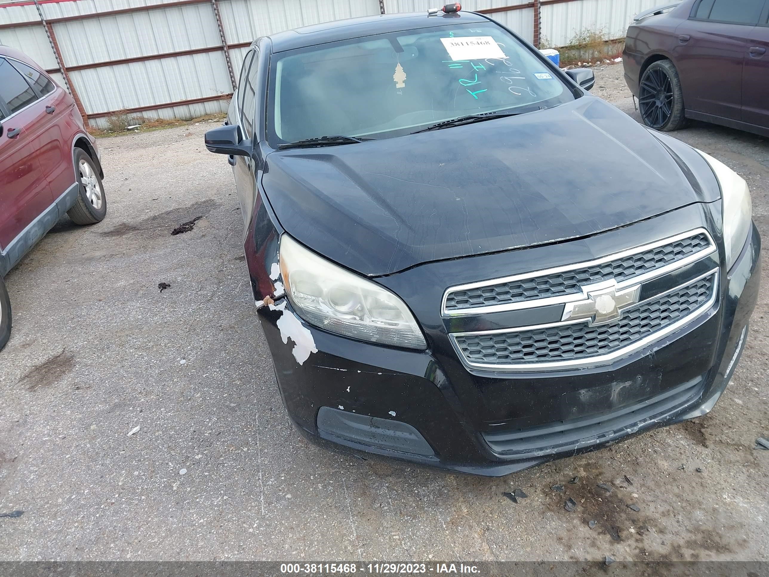 CHEVROLET MALIBU 2013 1g11c5saxdf296218