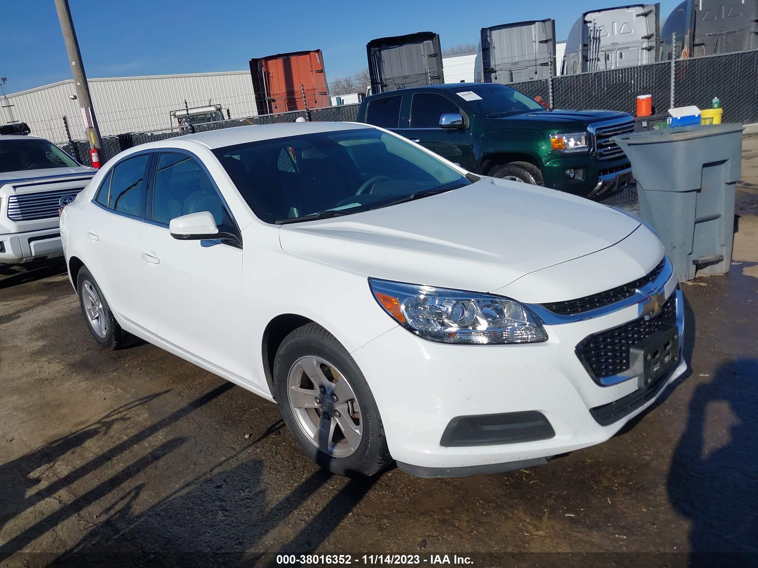 CHEVROLET MALIBU 2016 1g11c5saxgf161681