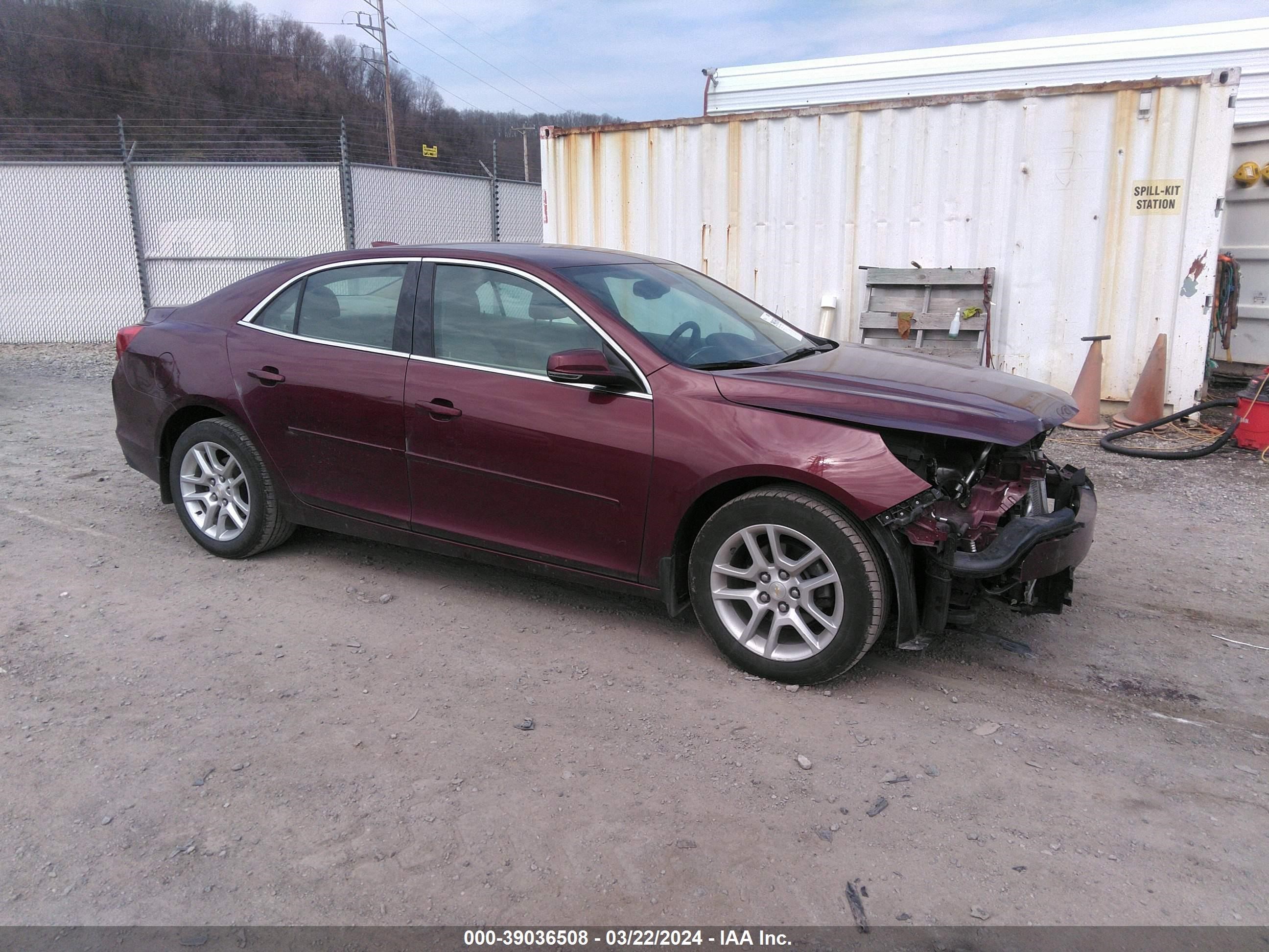 CHEVROLET MALIBU 2015 1g11c5sl9ff346188