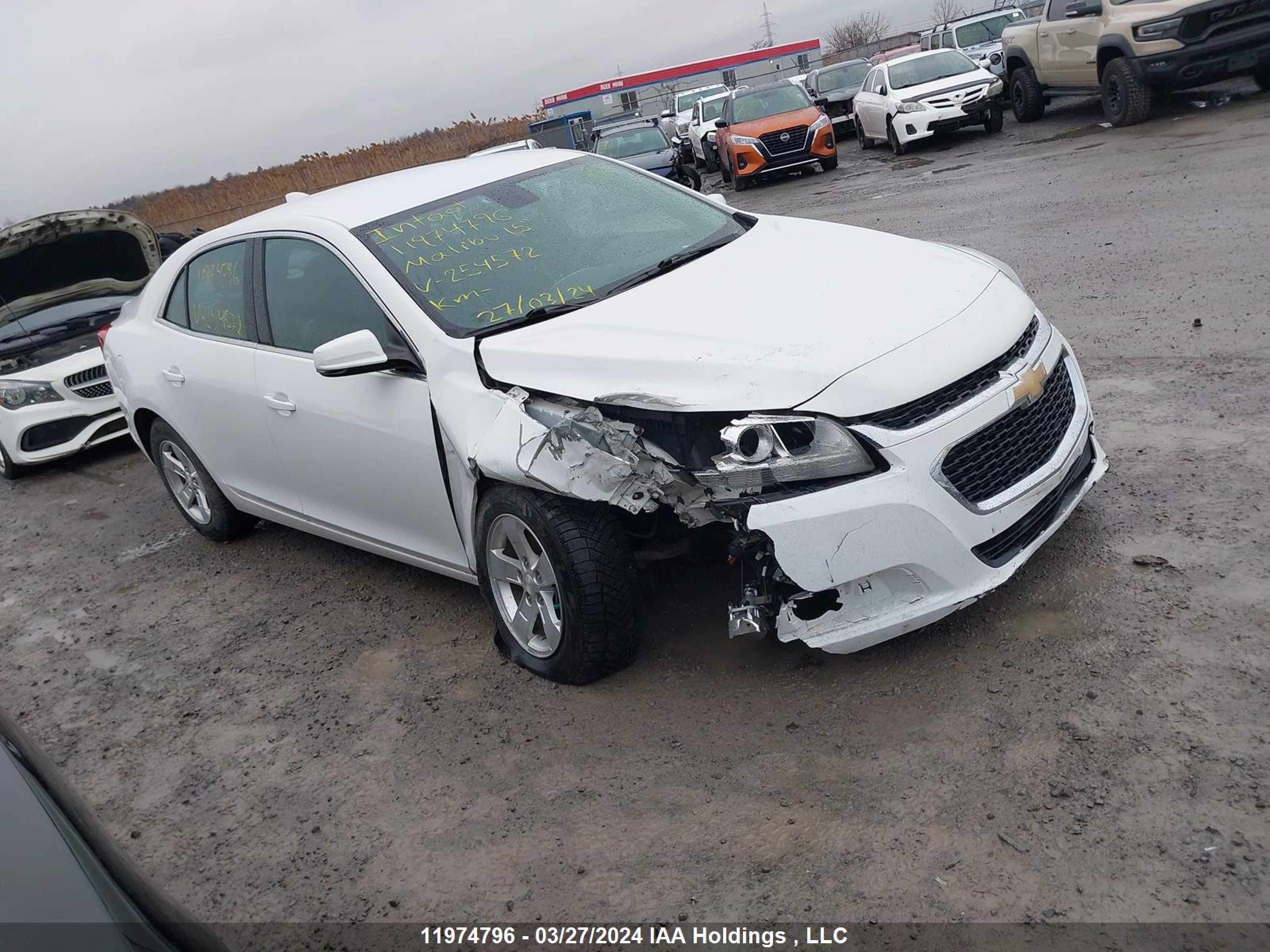 CHEVROLET MALIBU 2015 1g11c5slxff254572