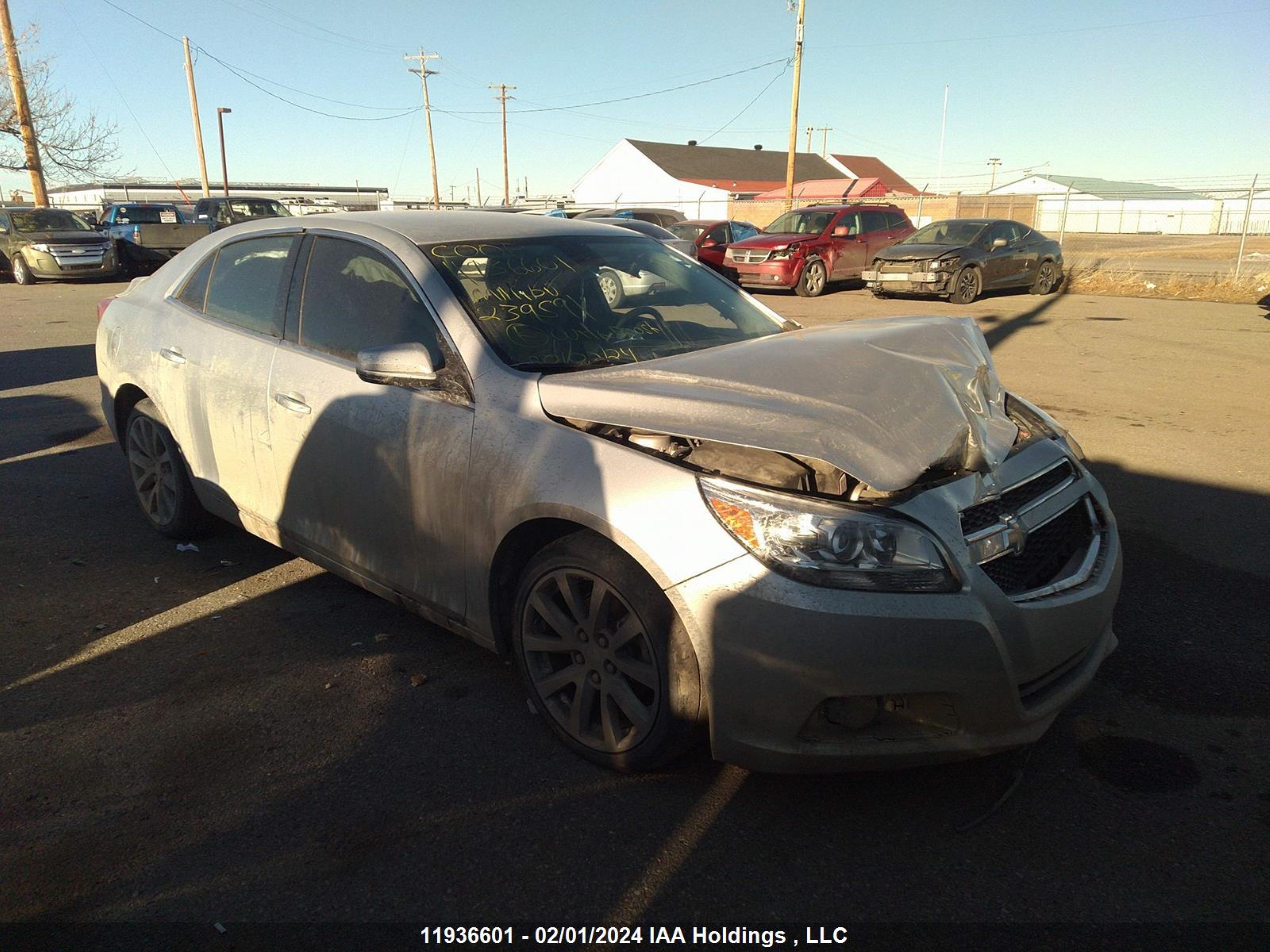 CHEVROLET MALIBU 2013 1g11e5sa8df239591