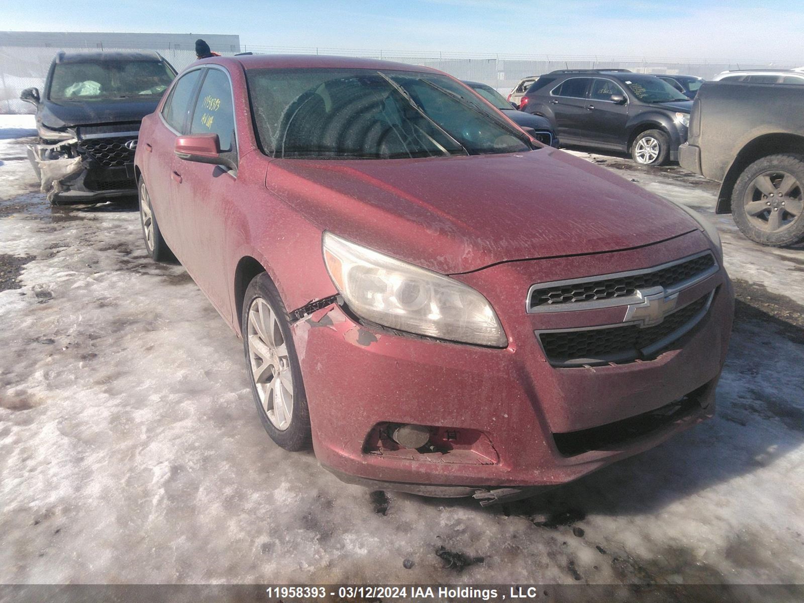 CHEVROLET MALIBU 2013 1g11e5saxdf284838