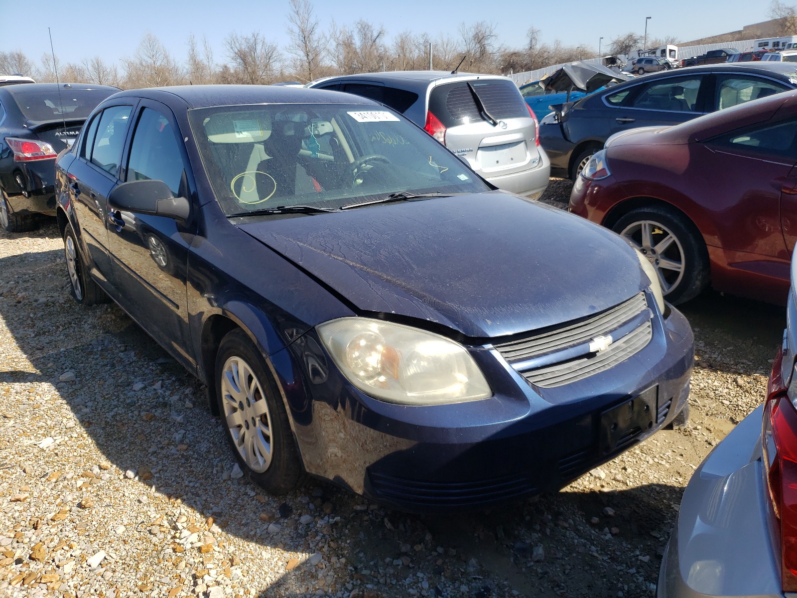 CHEVROLET COBALT LS 2010 1g1ab5f58a7124548