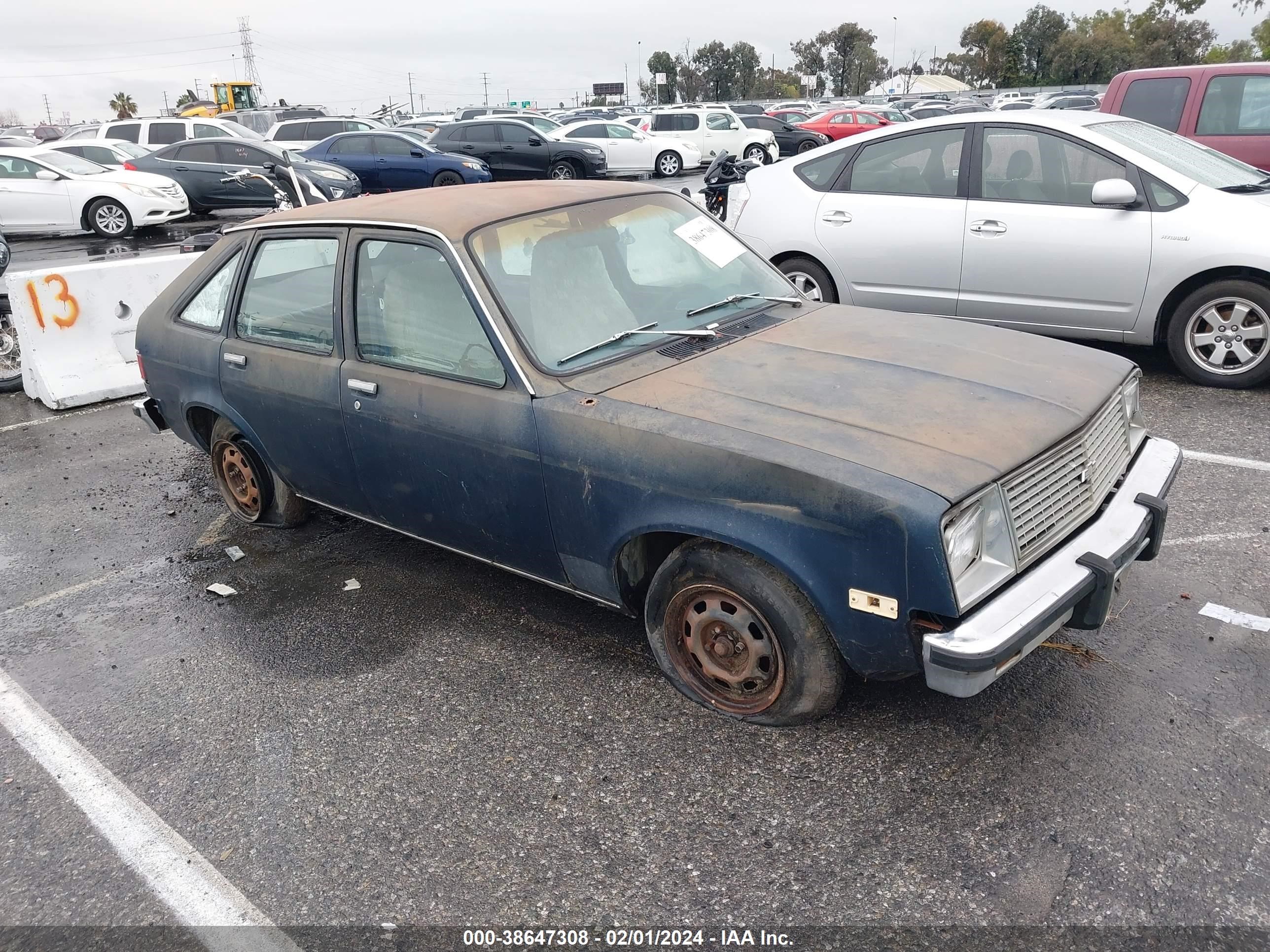 CHEVROLET CHEVETTE 1981 1g1ab6899ba169749