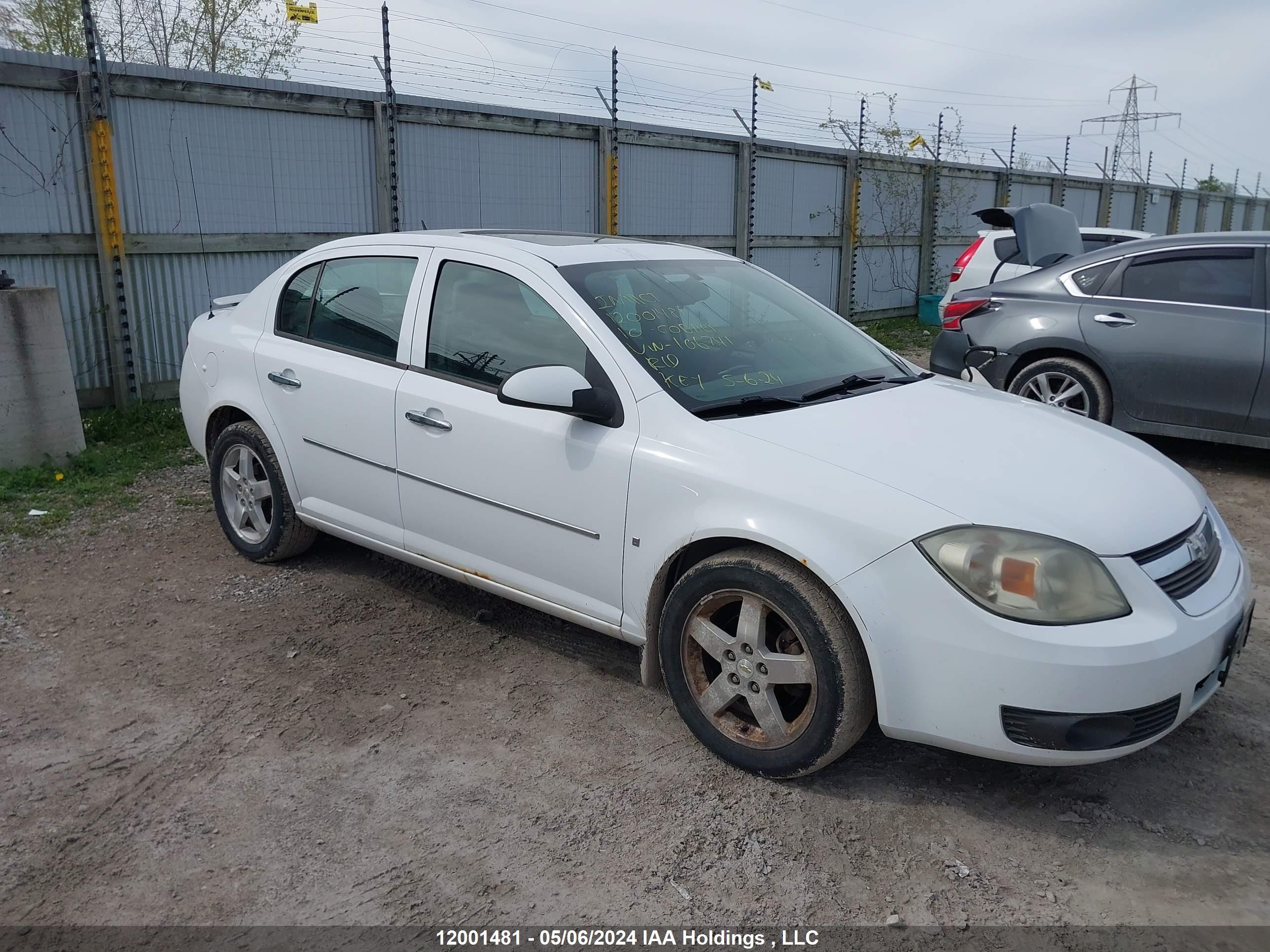 CHEVROLET COBALT 2010 1g1af5f55a7106741