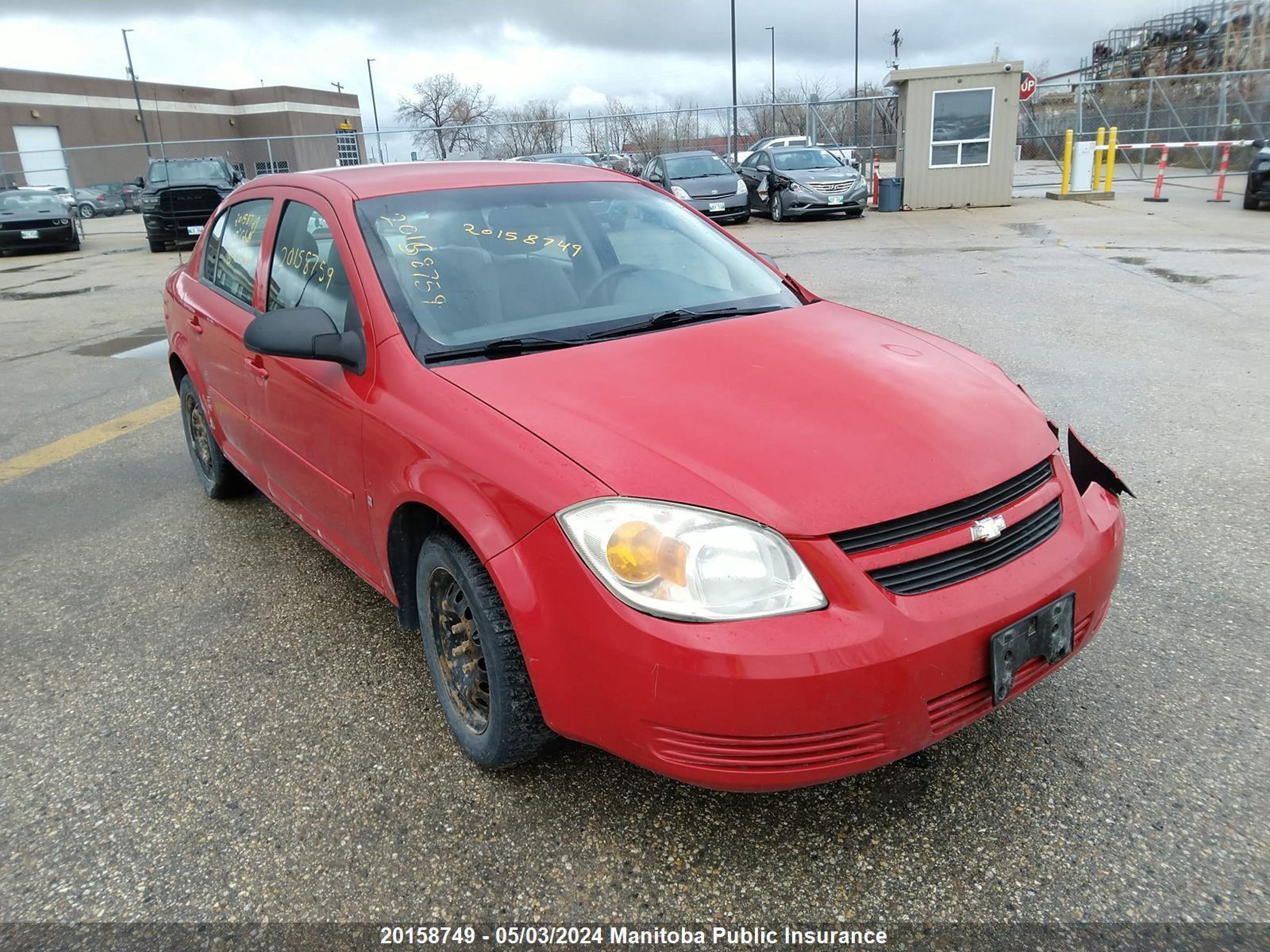 CHEVROLET COBALT 2007 1g1aj55f077238128