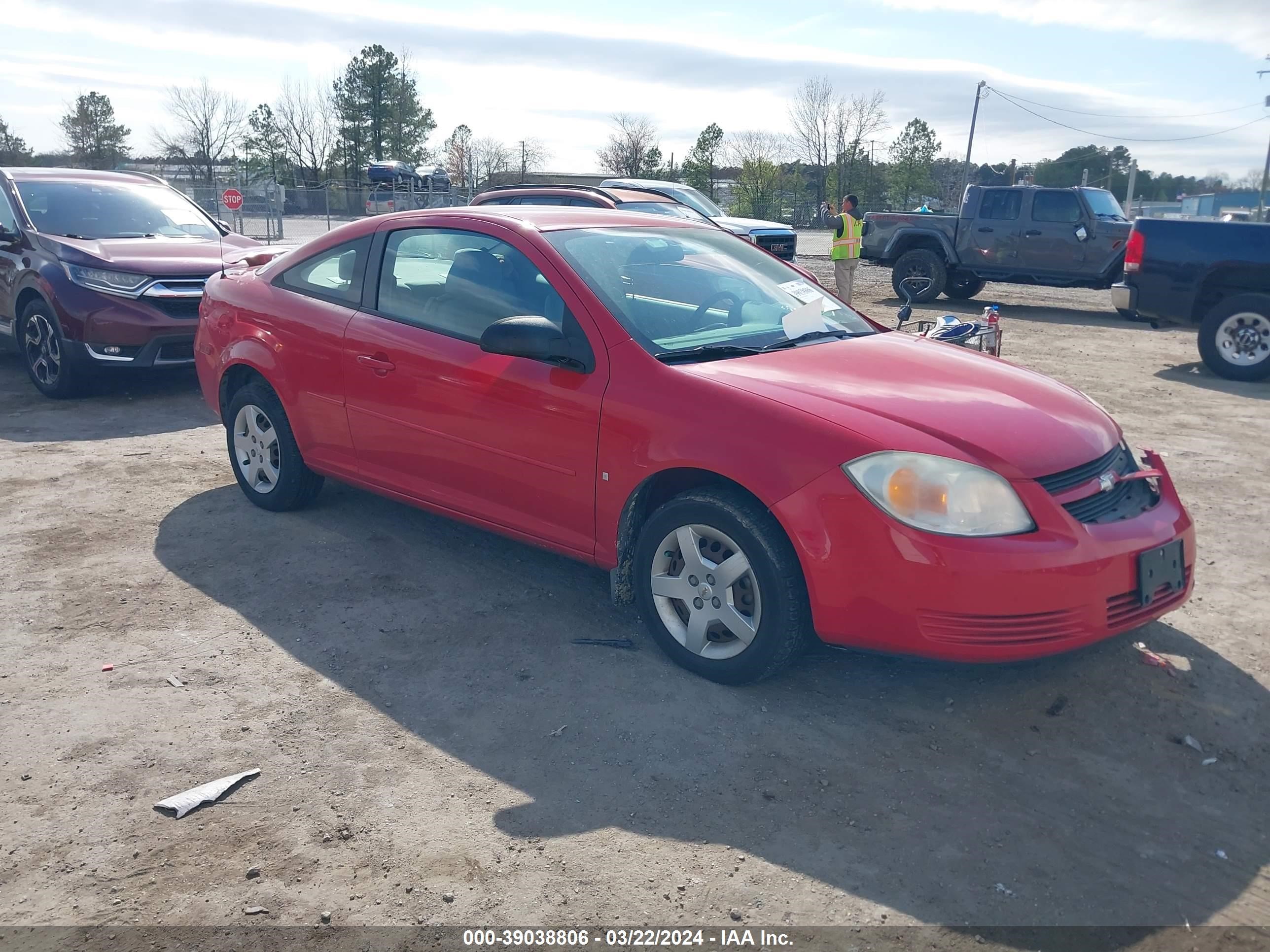 CHEVROLET COBALT 2007 1g1ak15f977118012