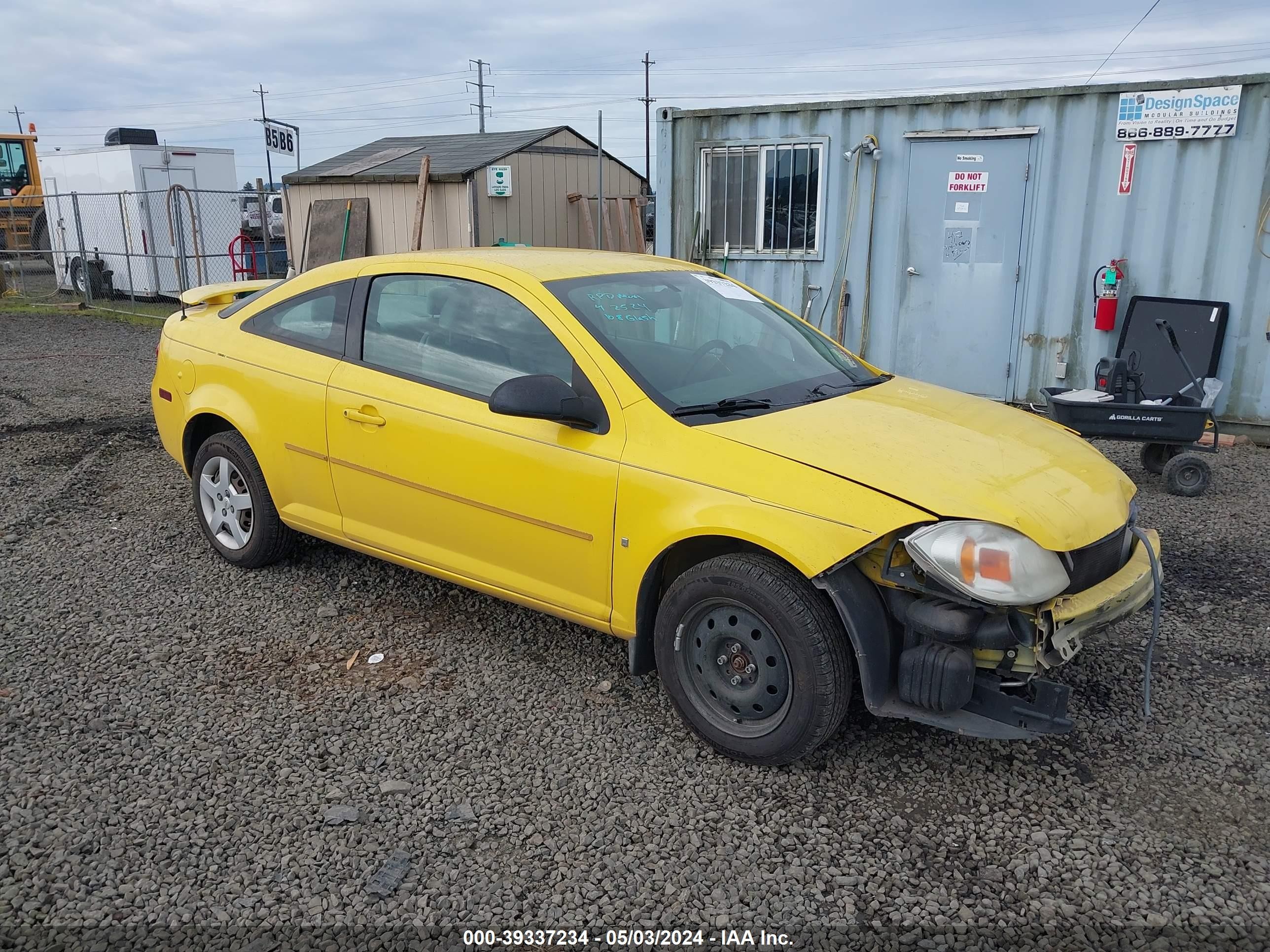 CHEVROLET COBALT 2007 1g1ak15fx77286113