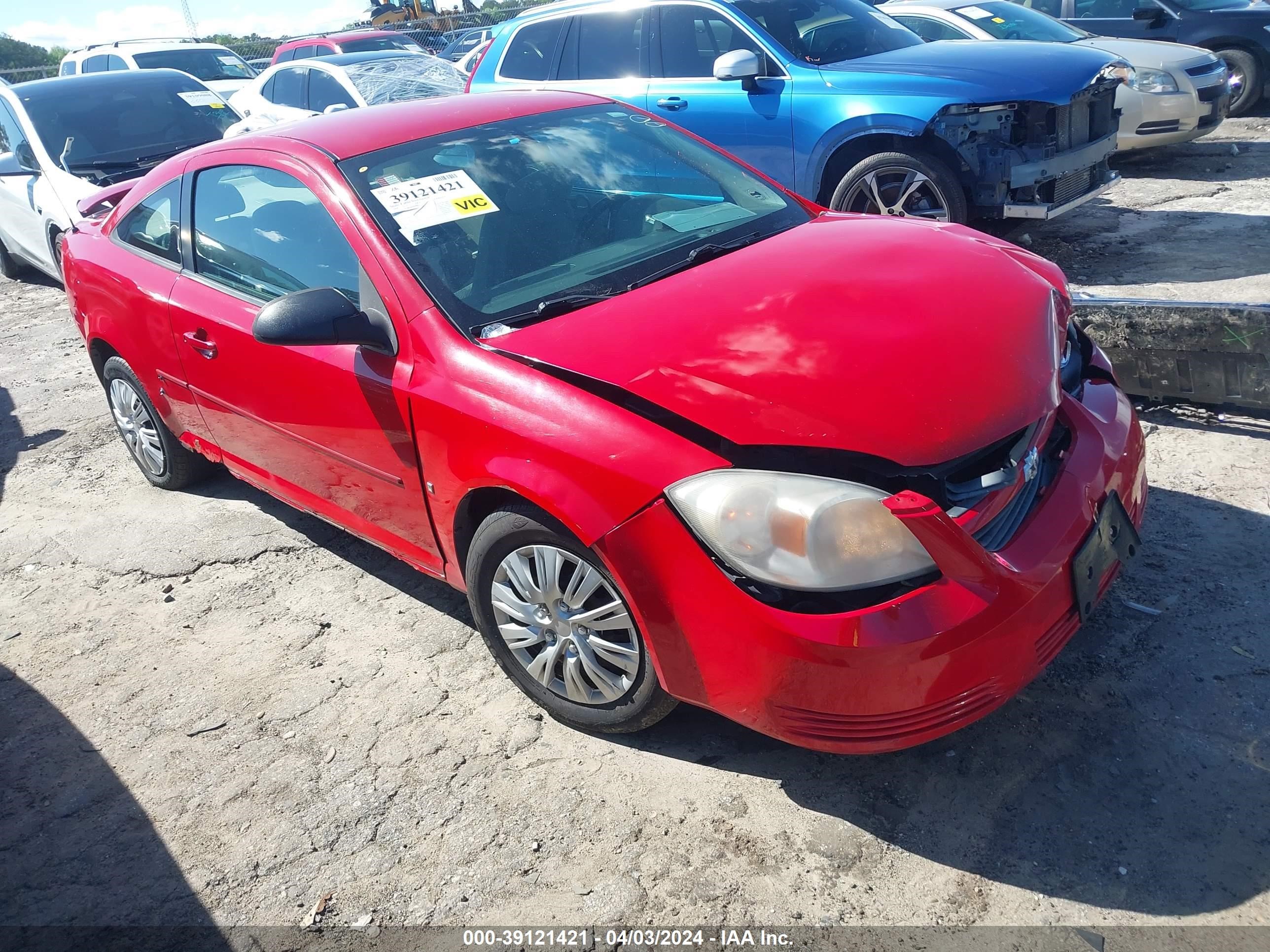 CHEVROLET COBALT 2008 1g1ak18f087251402