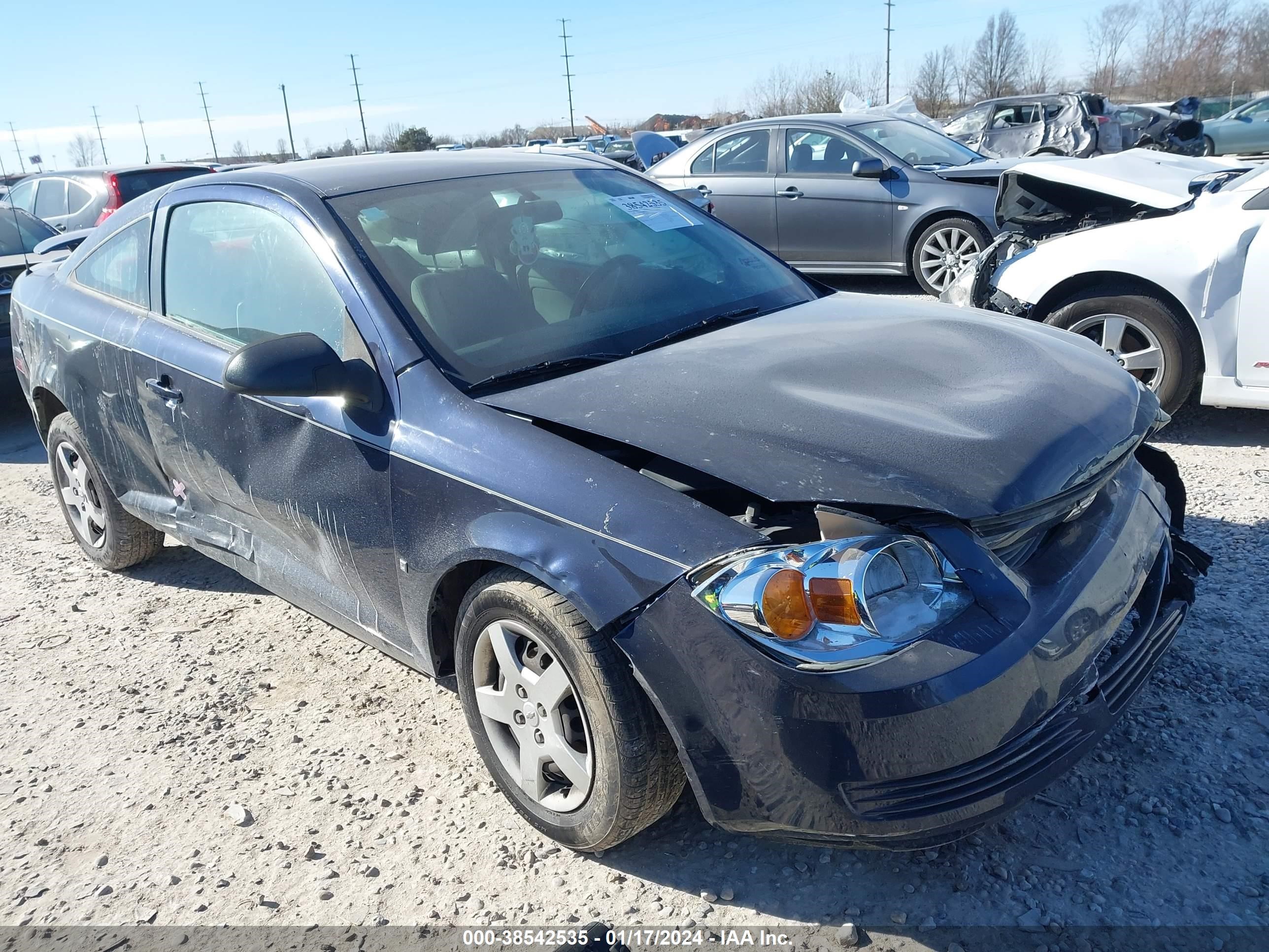 CHEVROLET COBALT 2008 1g1ak18f587110342