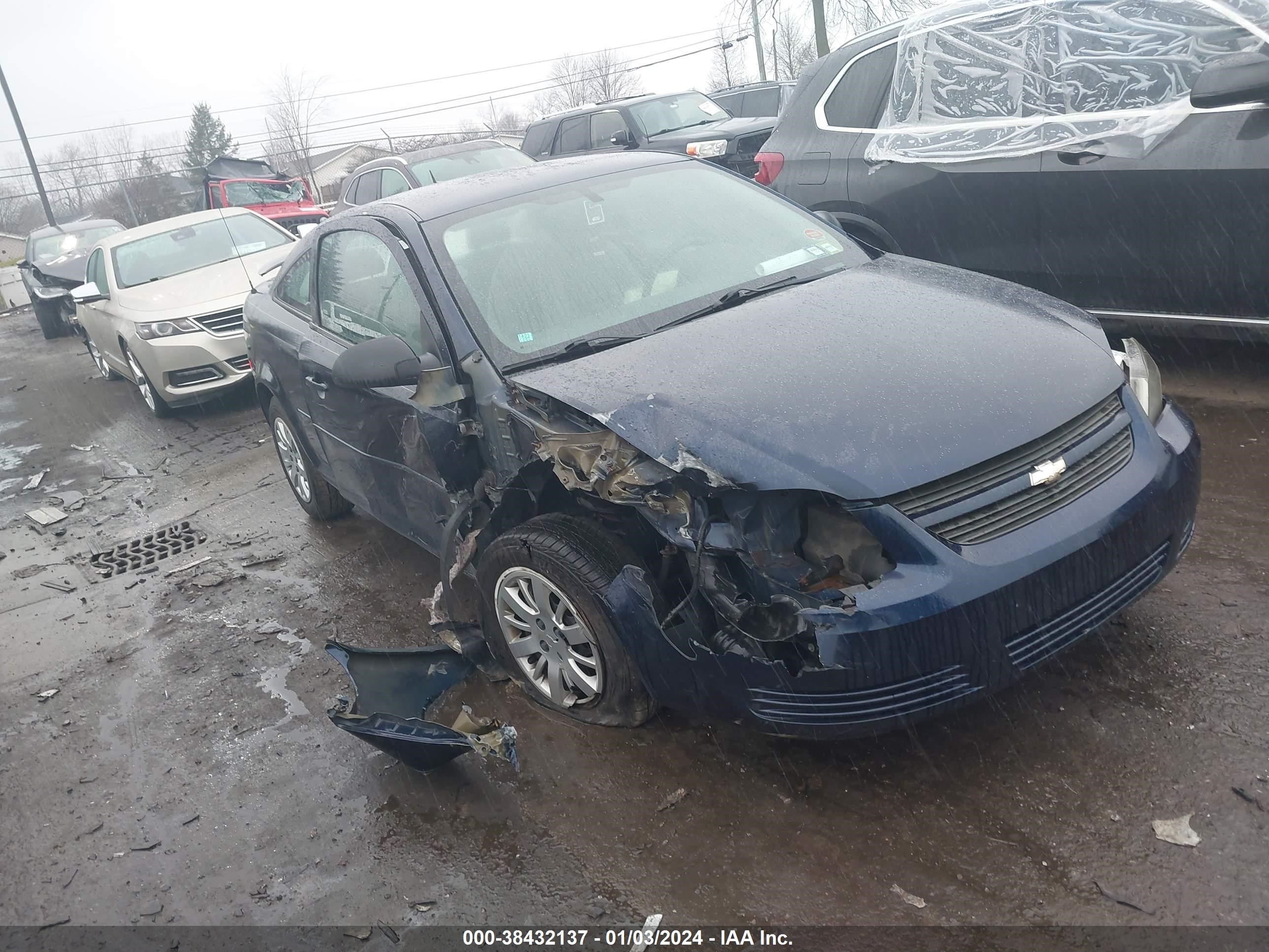 CHEVROLET COBALT 2009 1g1ak18h097184772