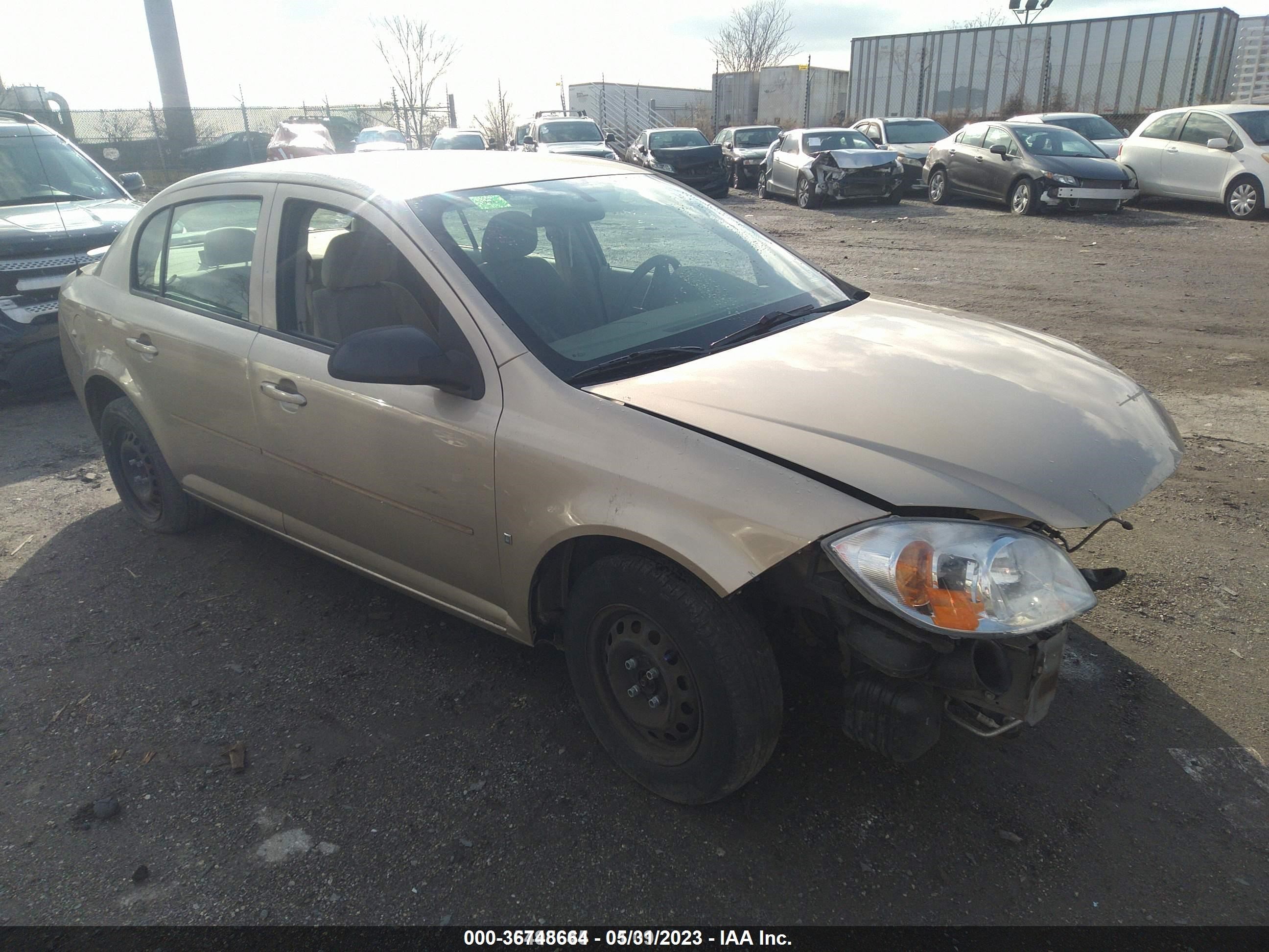 CHEVROLET COBALT 2007 1g1ak55f077260210