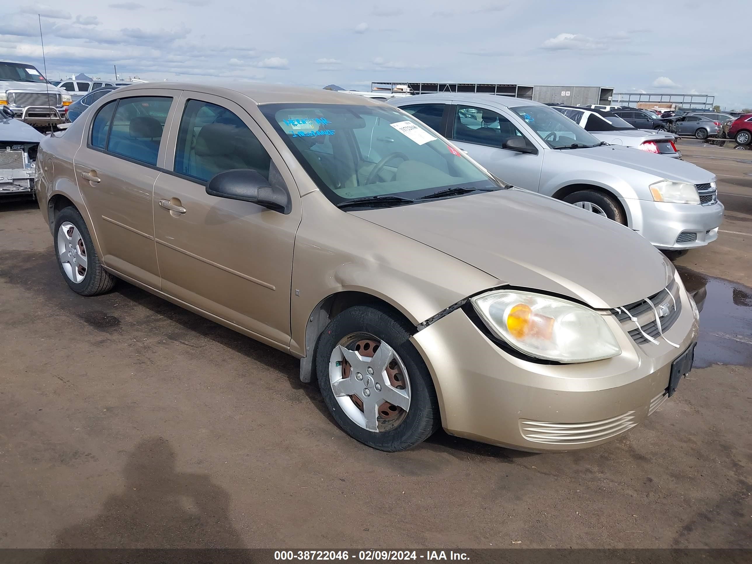 CHEVROLET COBALT 2007 1g1ak55f277101849