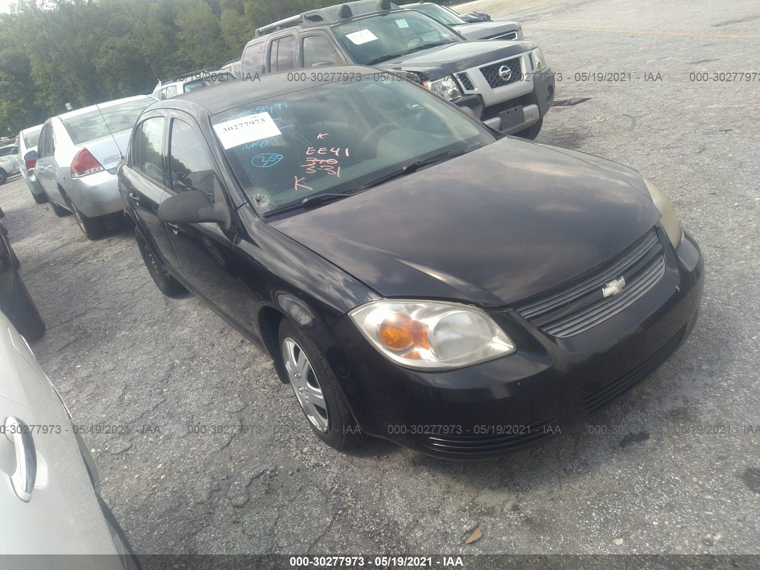 CHEVROLET COBALT 2007 1g1ak55f277329124