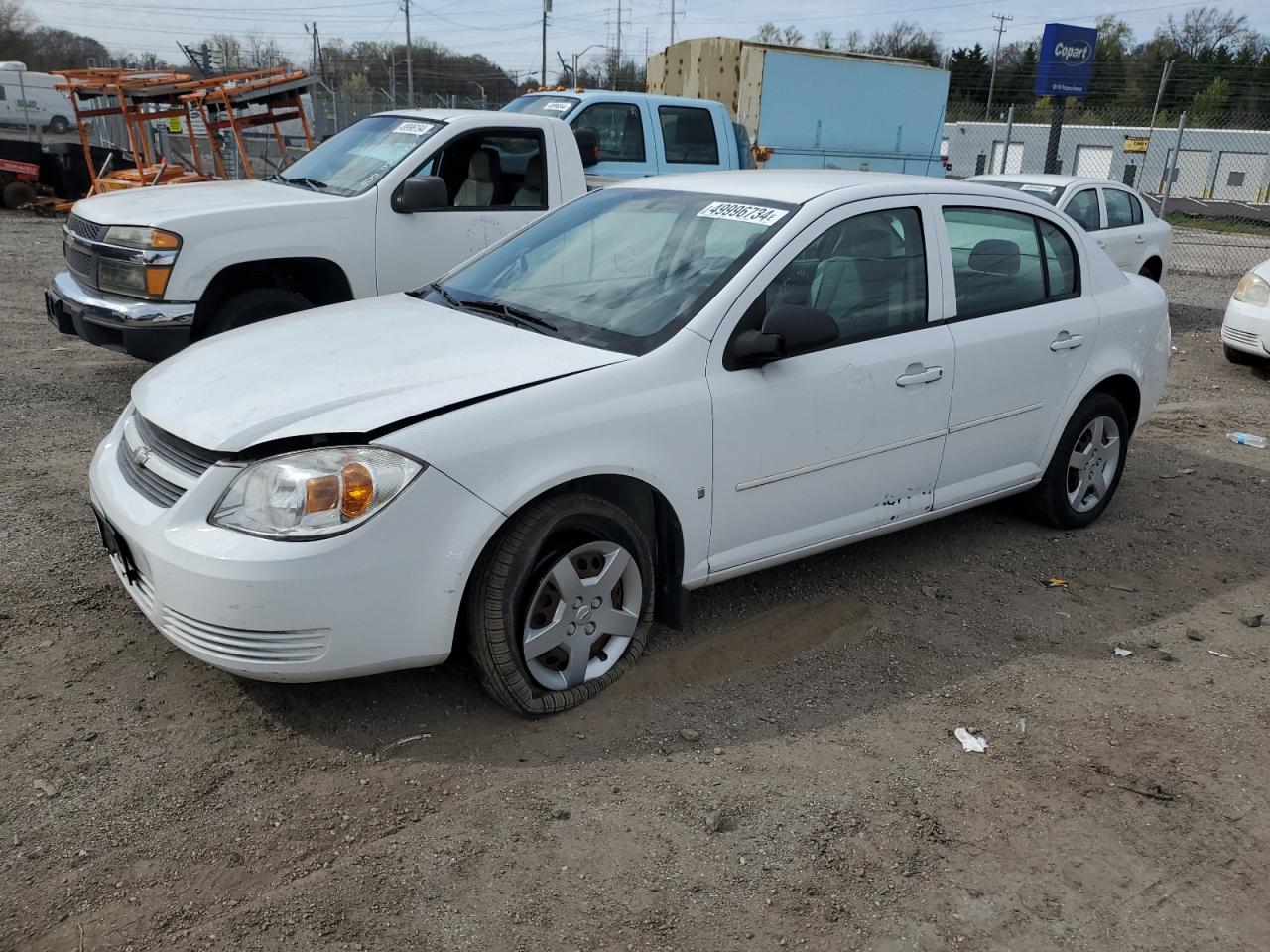 CHEVROLET COBALT 2008 1g1ak55f287278452