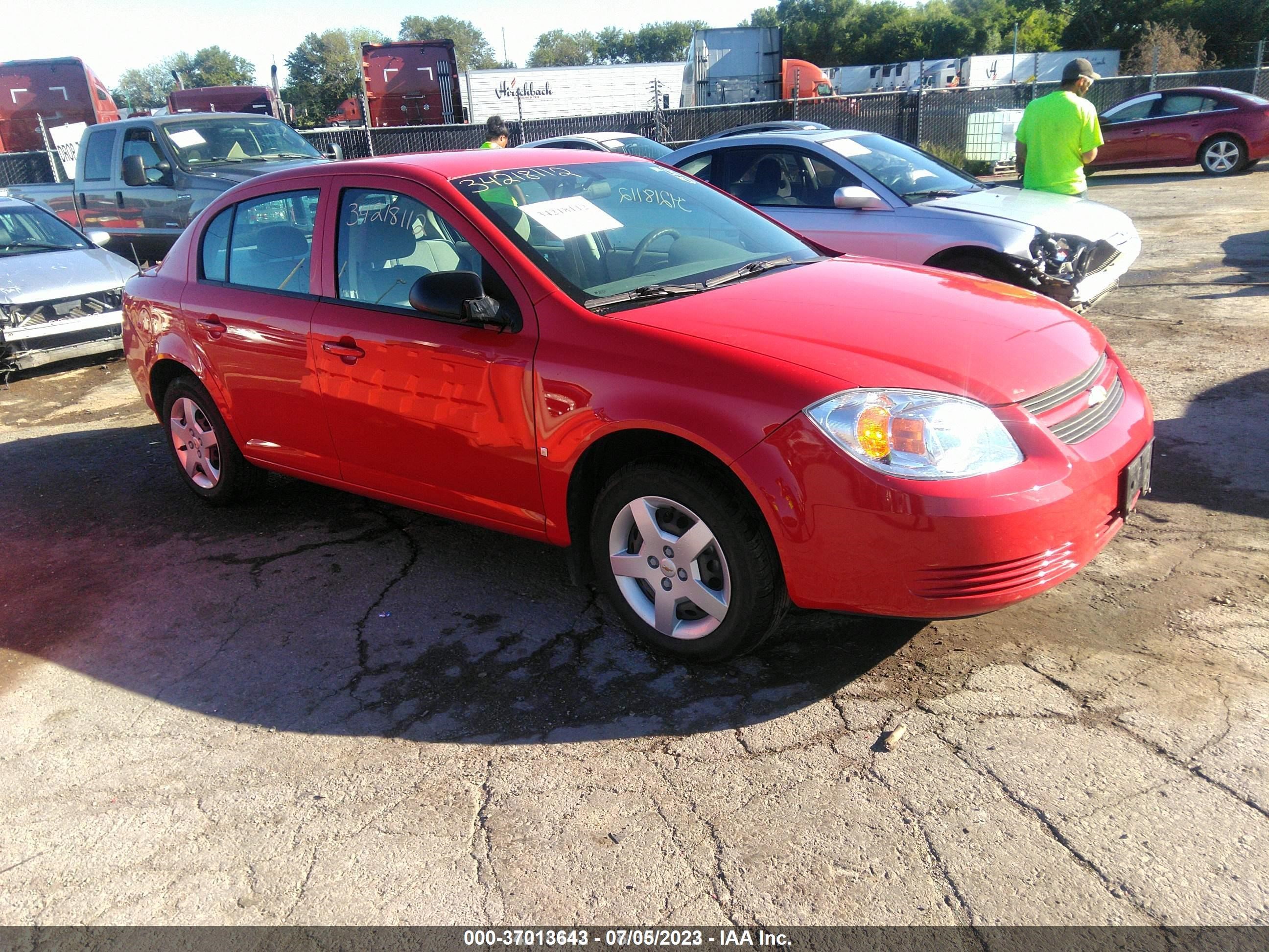 CHEVROLET COBALT 2007 1g1ak55f677395045