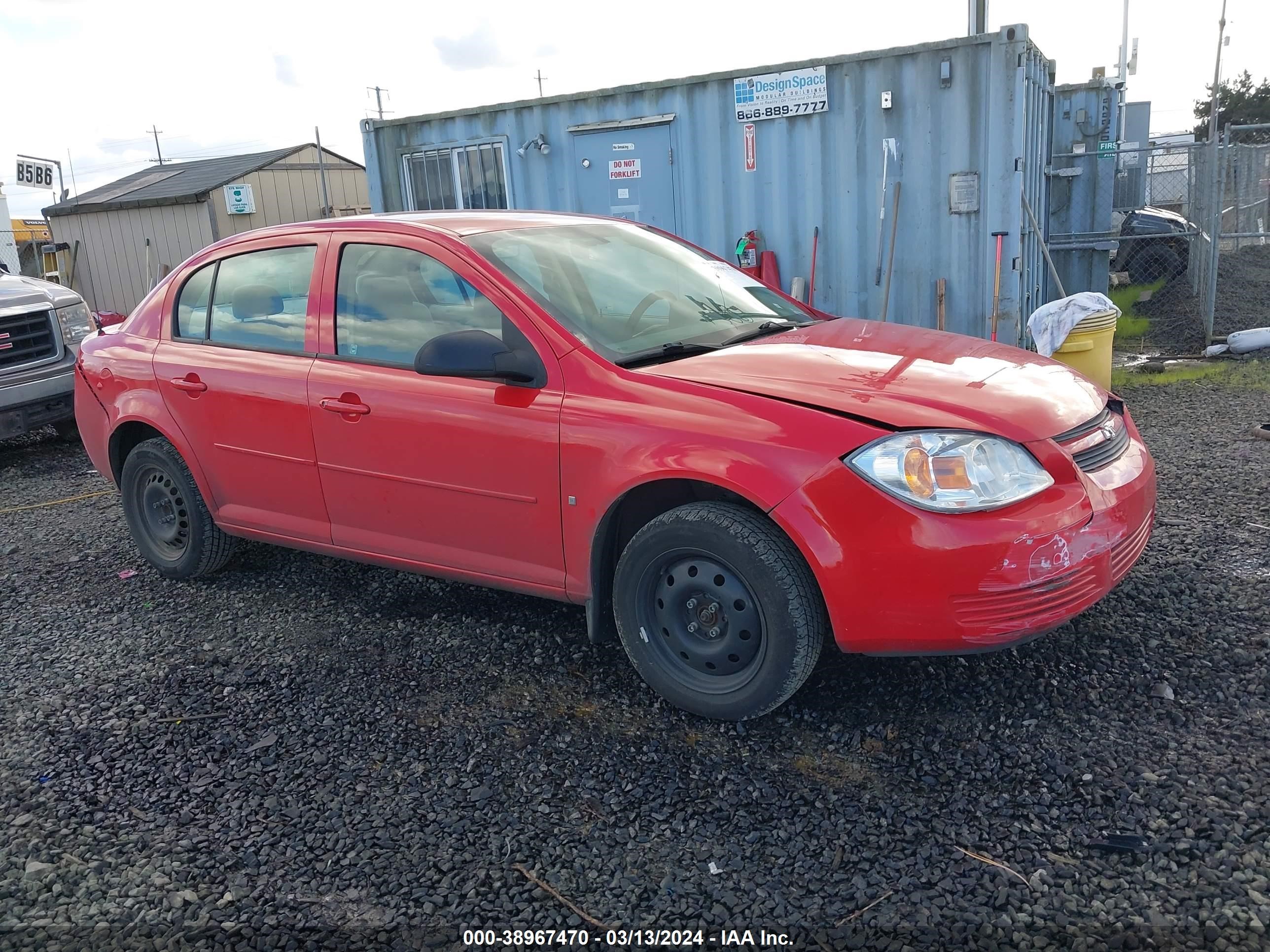 CHEVROLET COBALT 2008 1g1ak58f187197969