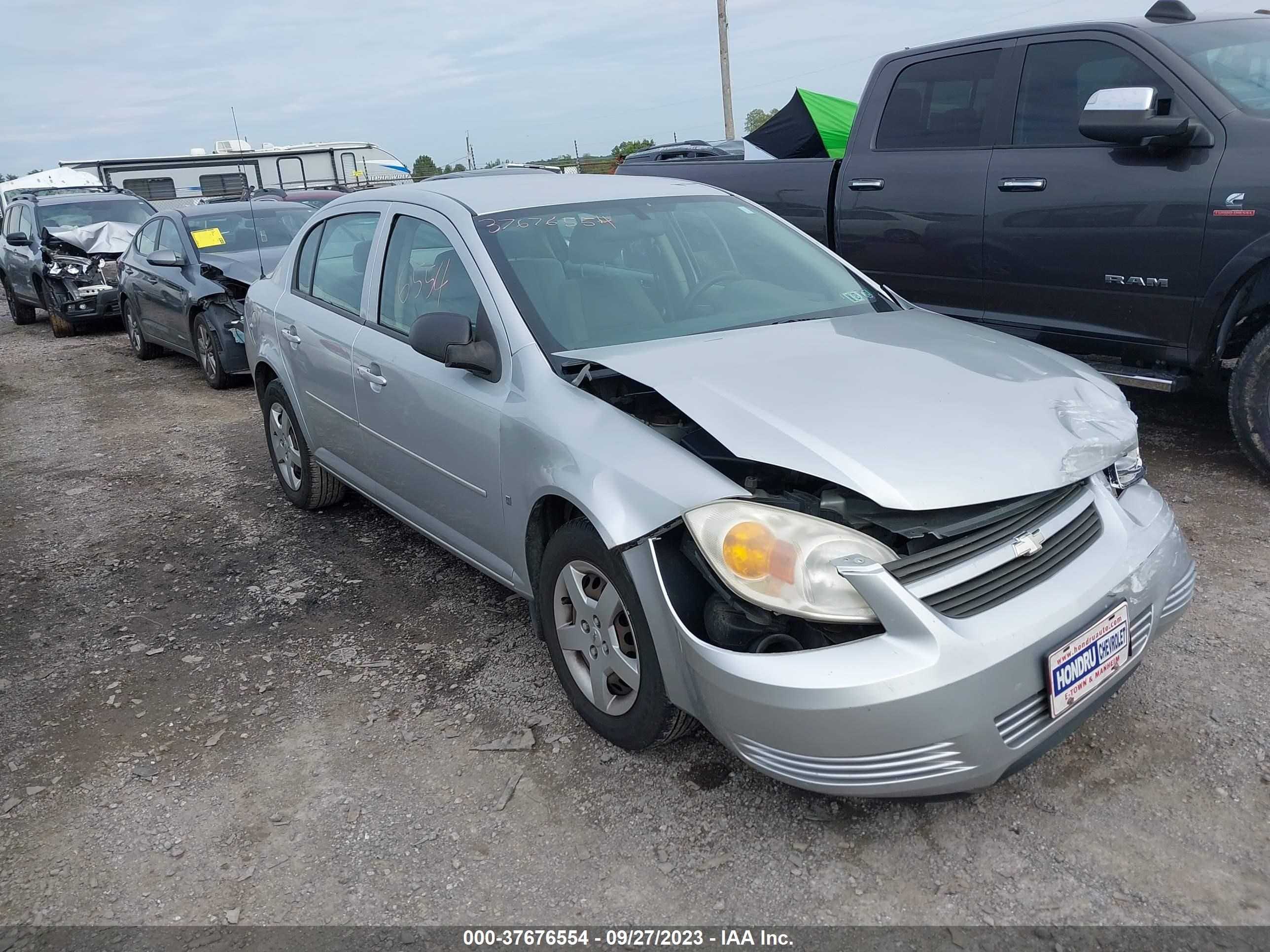 CHEVROLET COBALT 2008 1g1ak58f487335536