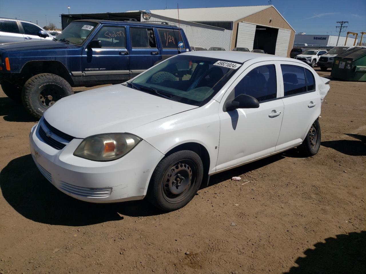 CHEVROLET COBALT 2008 1g1ak58f587213400