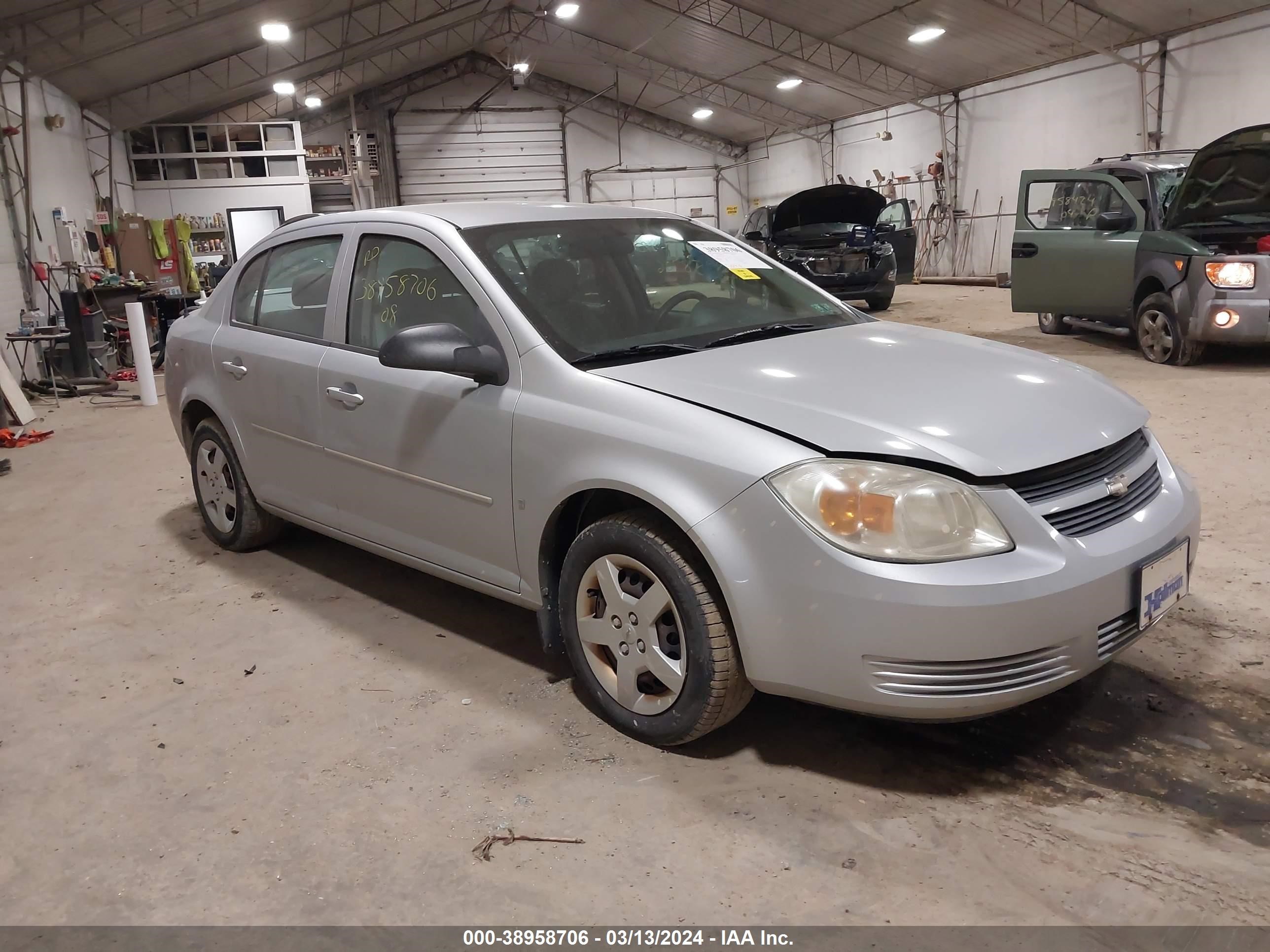 CHEVROLET COBALT 2008 1g1ak58f987125062