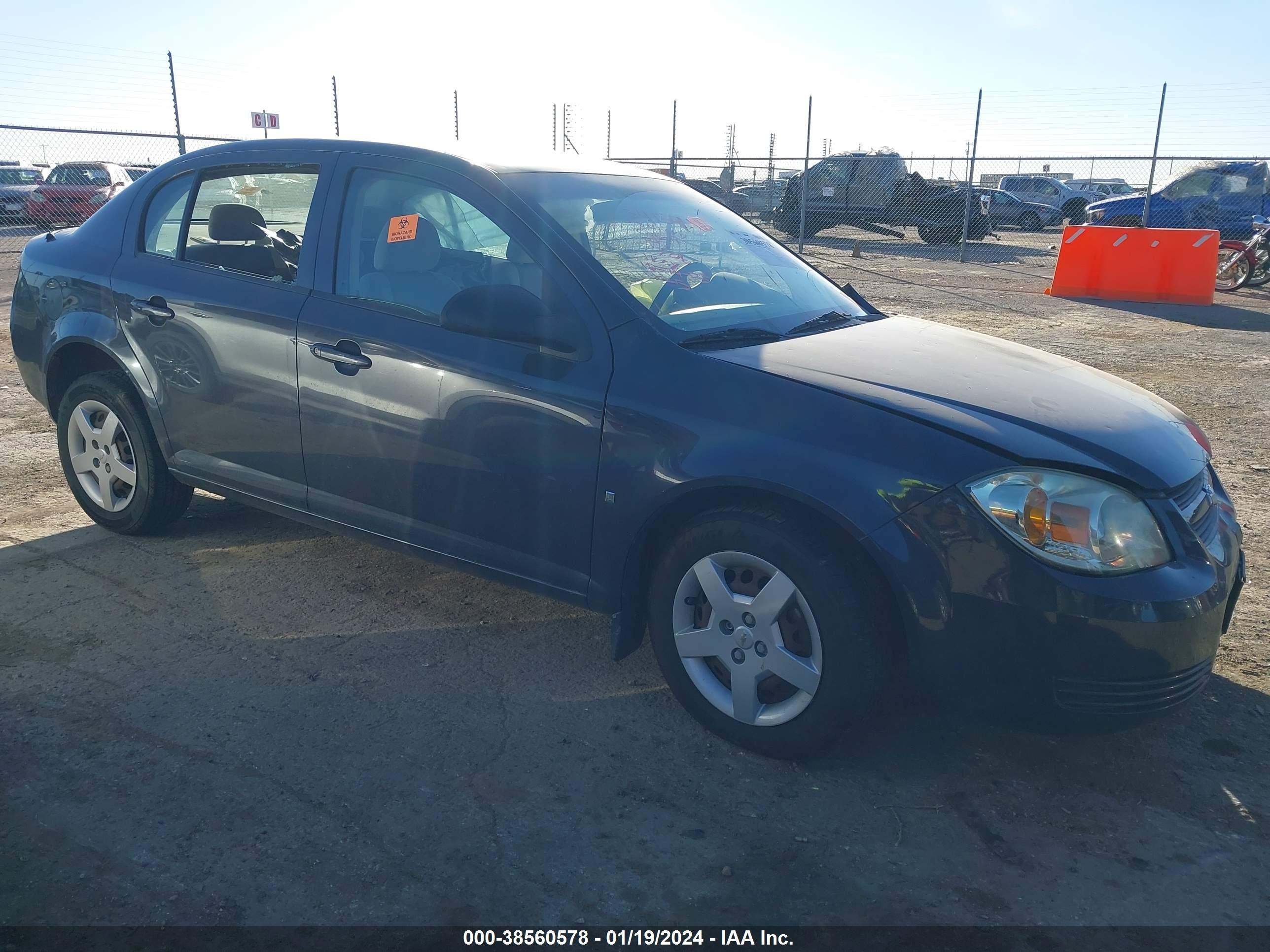 CHEVROLET COBALT 2008 1g1ak58f987297706