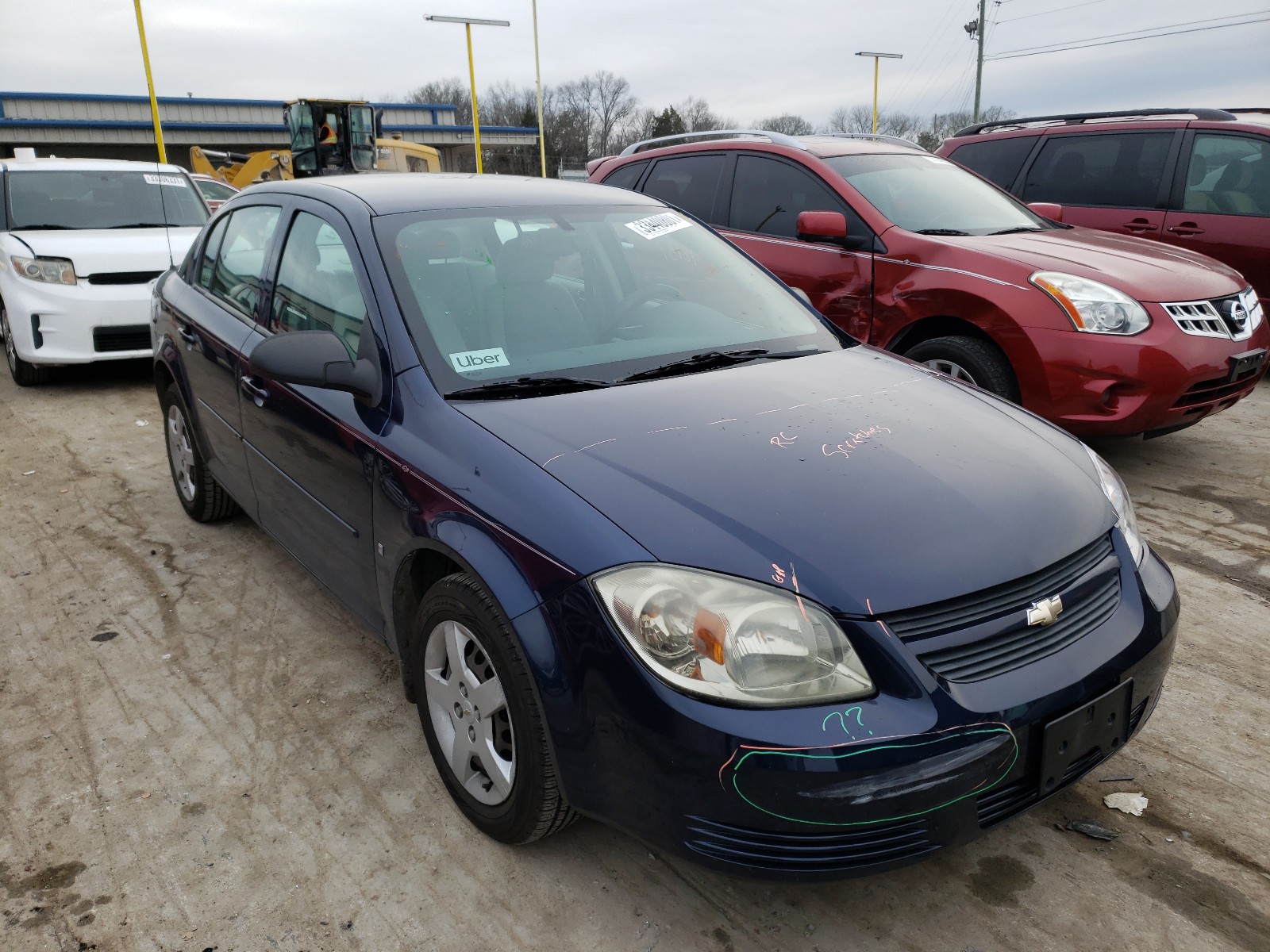 CHEVROLET COBALT LS 2008 1g1ak58fx87287511