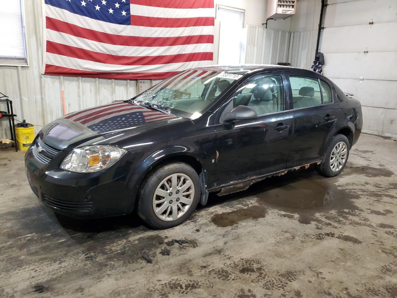 CHEVROLET COBALT 2009 1g1ak58h597256234