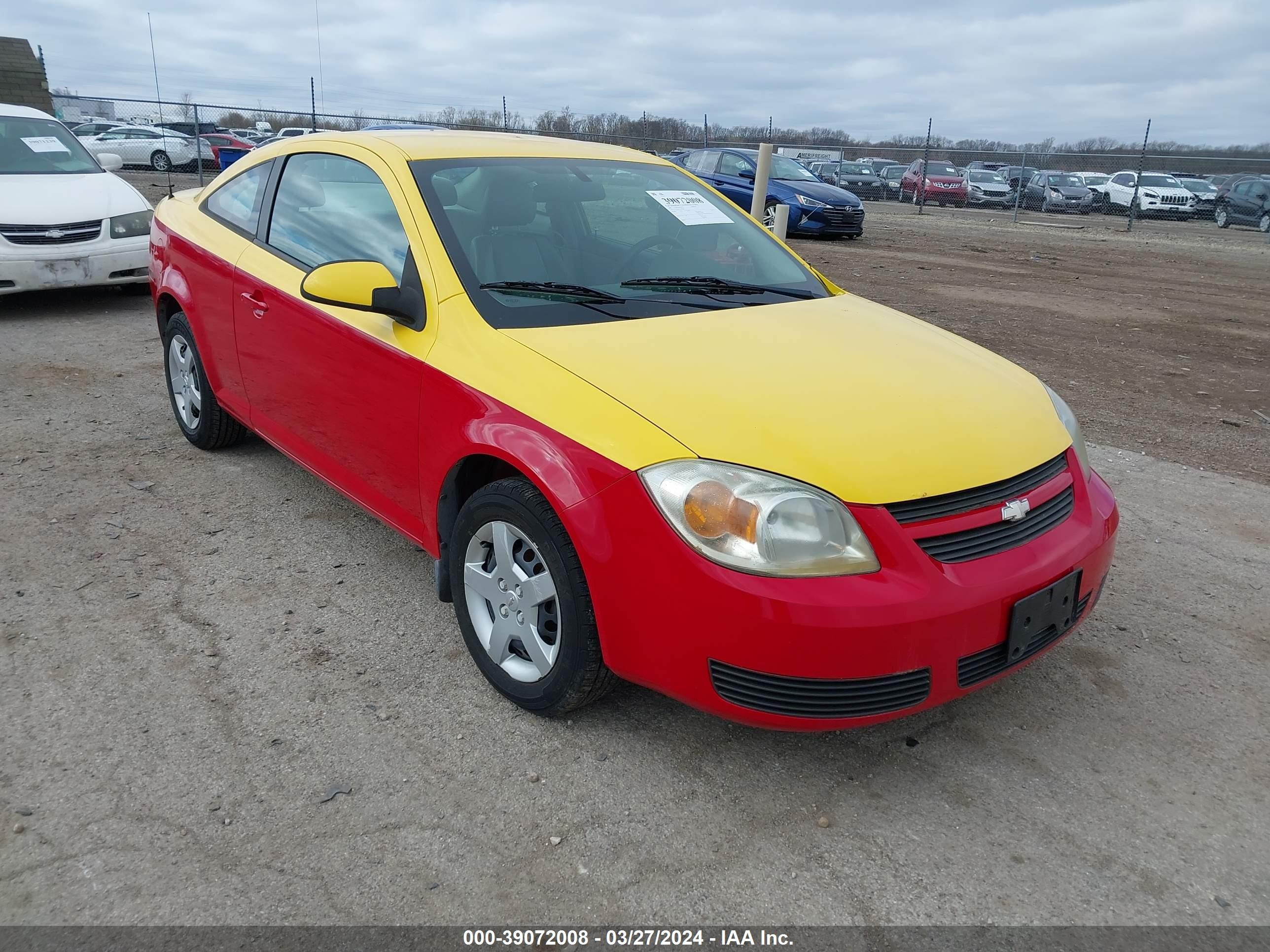 CHEVROLET COBALT 2007 1g1al15f177104568