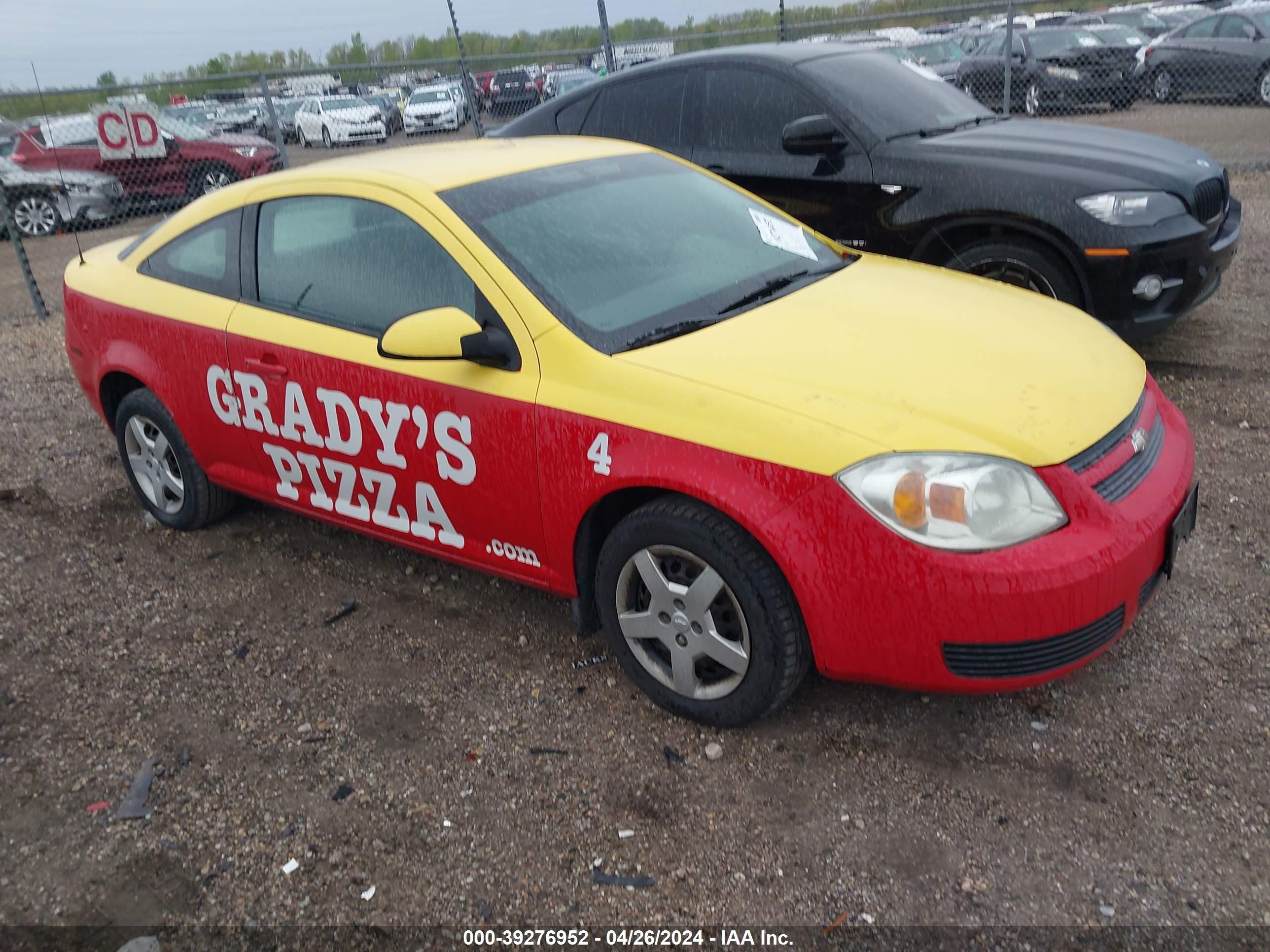 CHEVROLET COBALT 2007 1g1al15f477279607