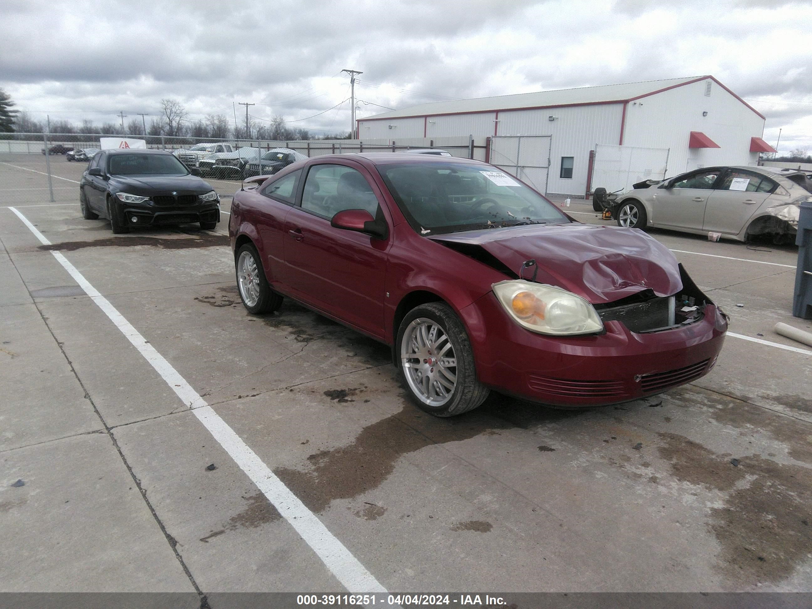 CHEVROLET COBALT 2007 1g1al15f577324392