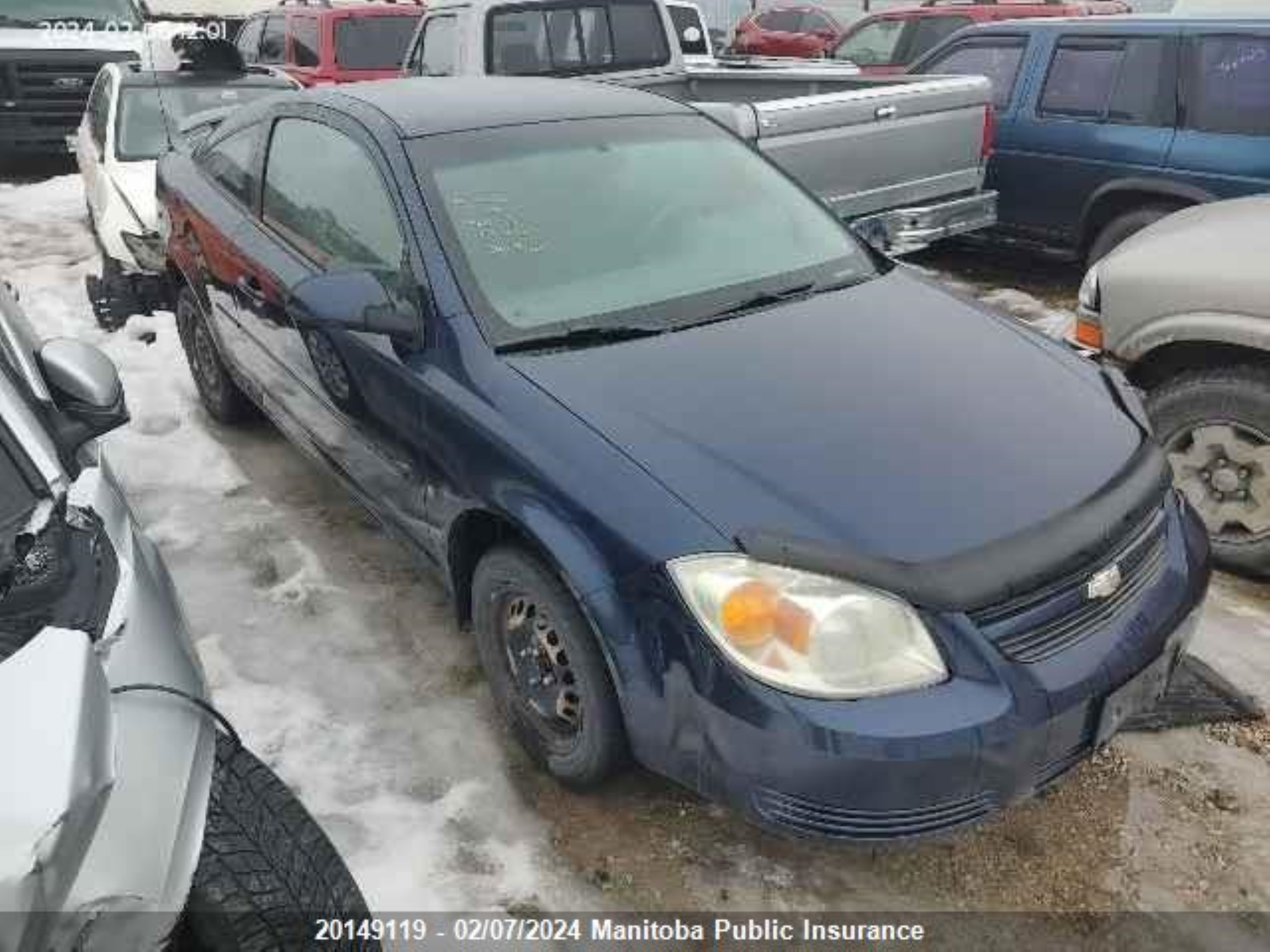 CHEVROLET COBALT 2008 1g1al15f987121278